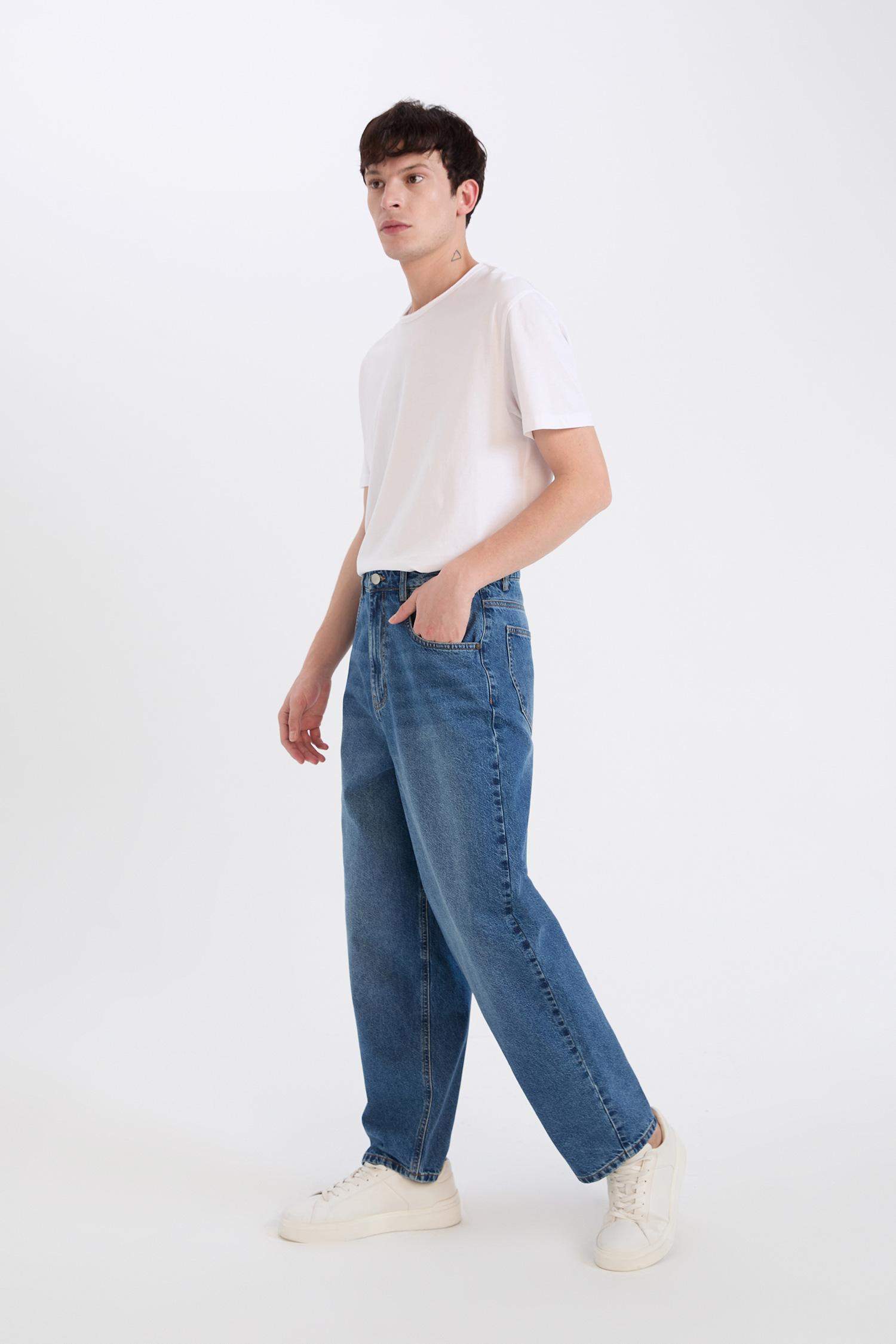 Wide Baggy Джинсы с широкими штанинами