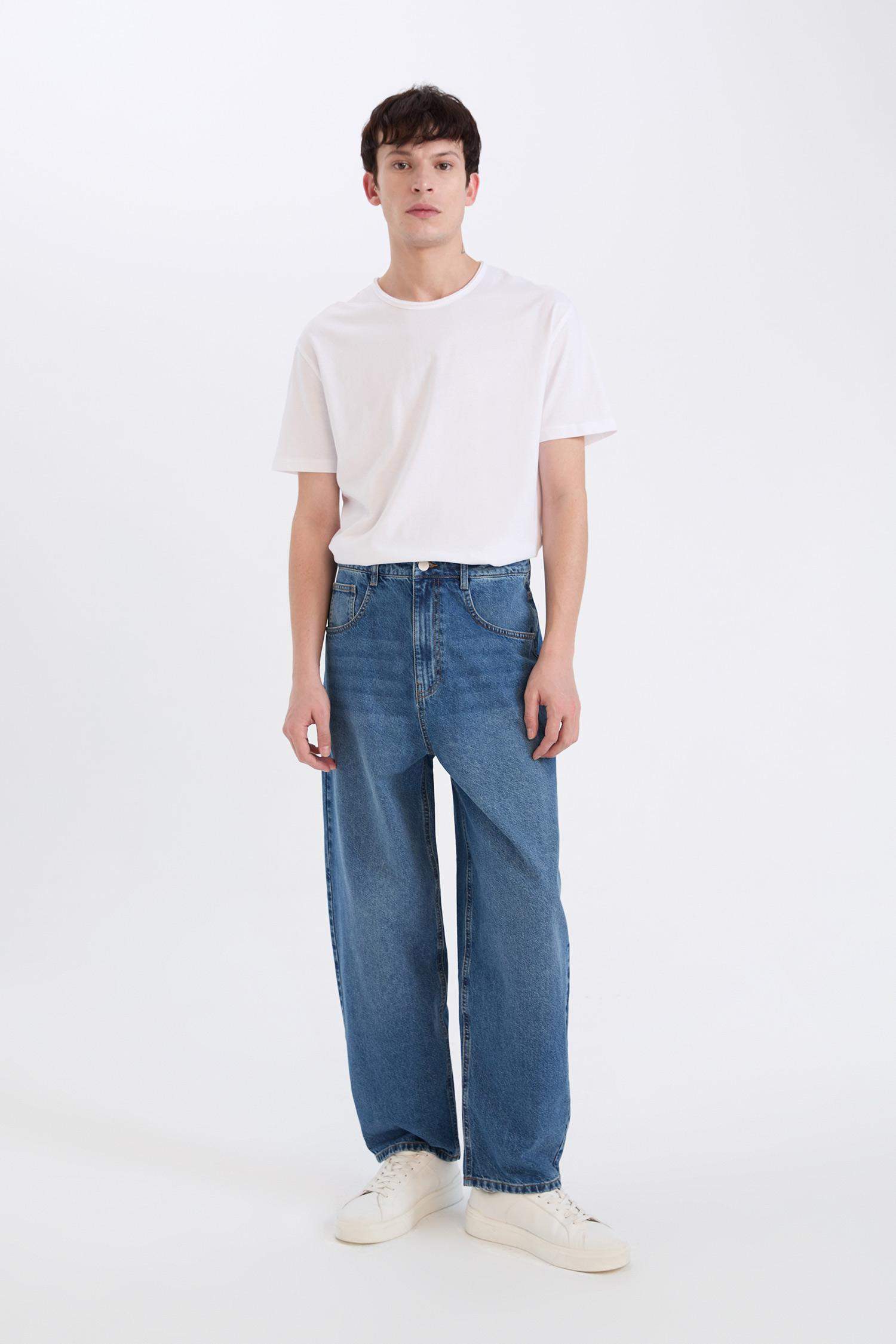 Wide Baggy Джинсы с широкими штанинами