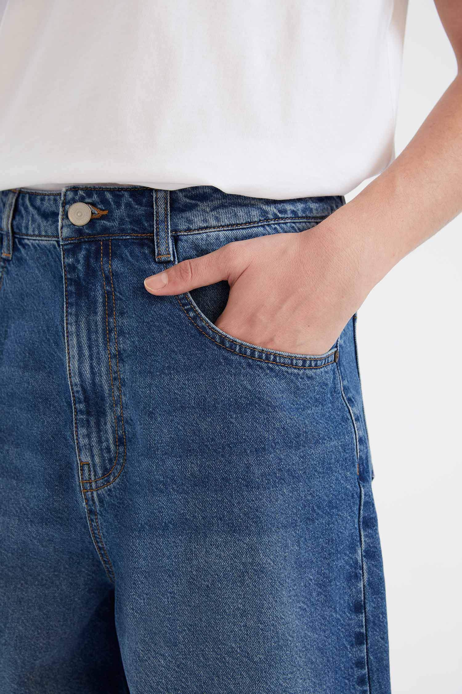 Wide Baggy Джинсы с широкими штанинами