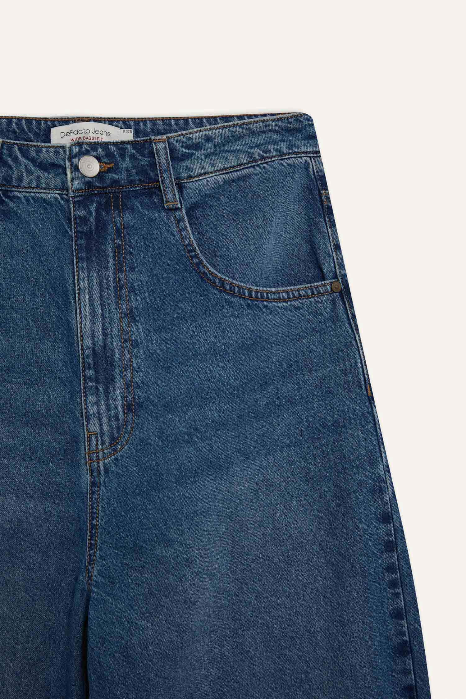 Wide Baggy Джинсы с широкими штанинами