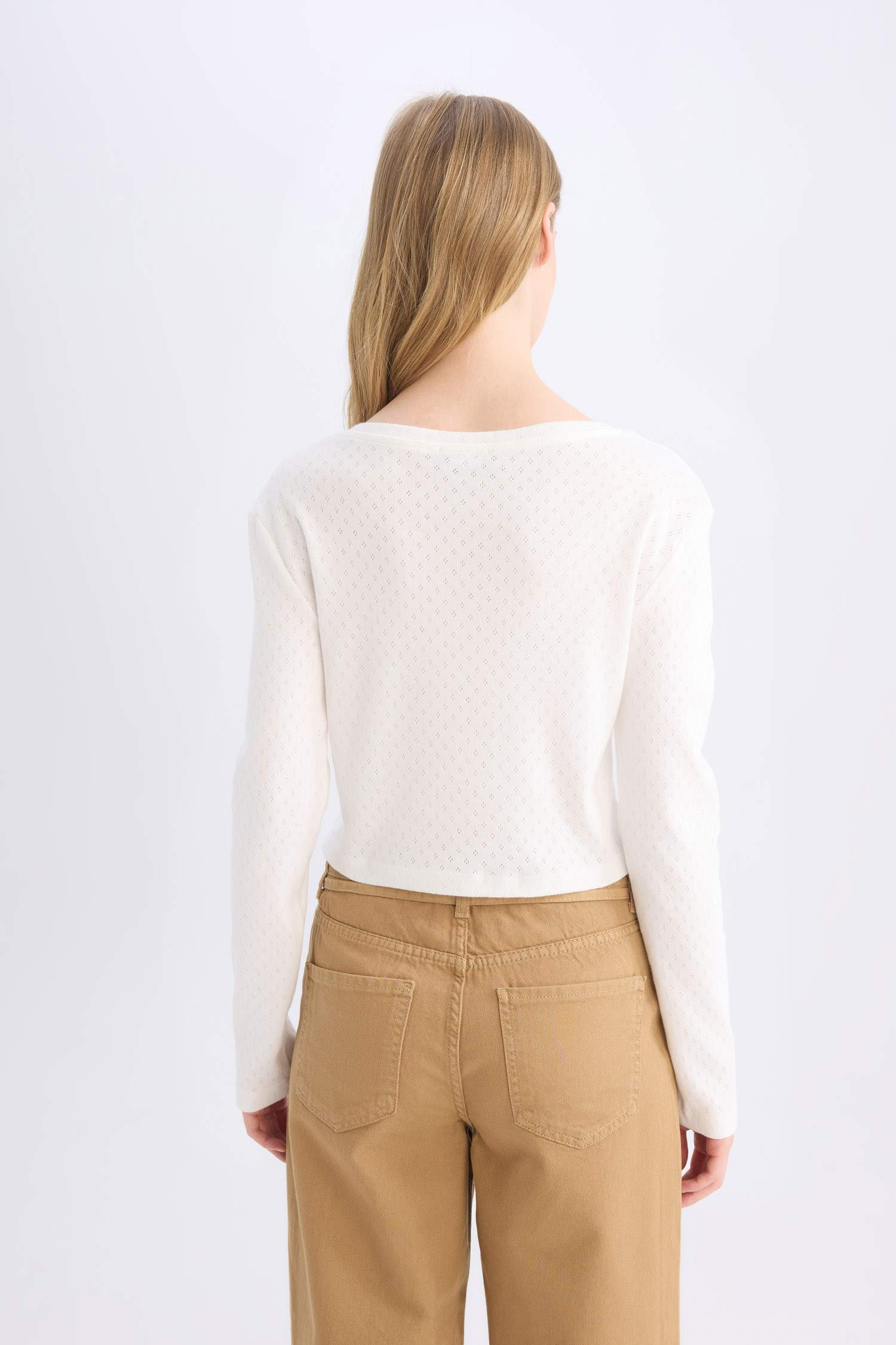 Coool Fitted Düğmeli Fitilli Kaşkorse Hırka