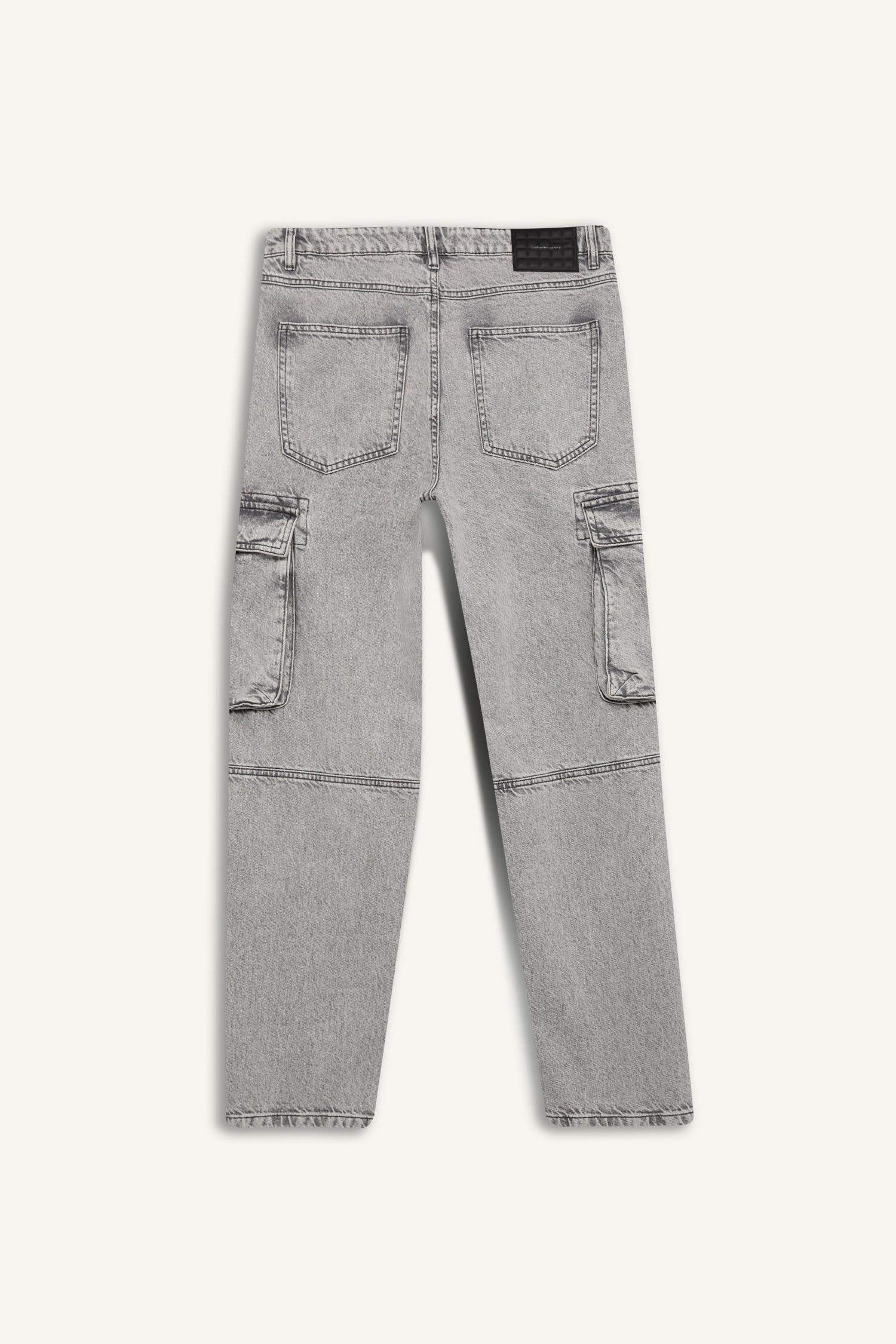 релакс пішімі деним кең етек Шалбар