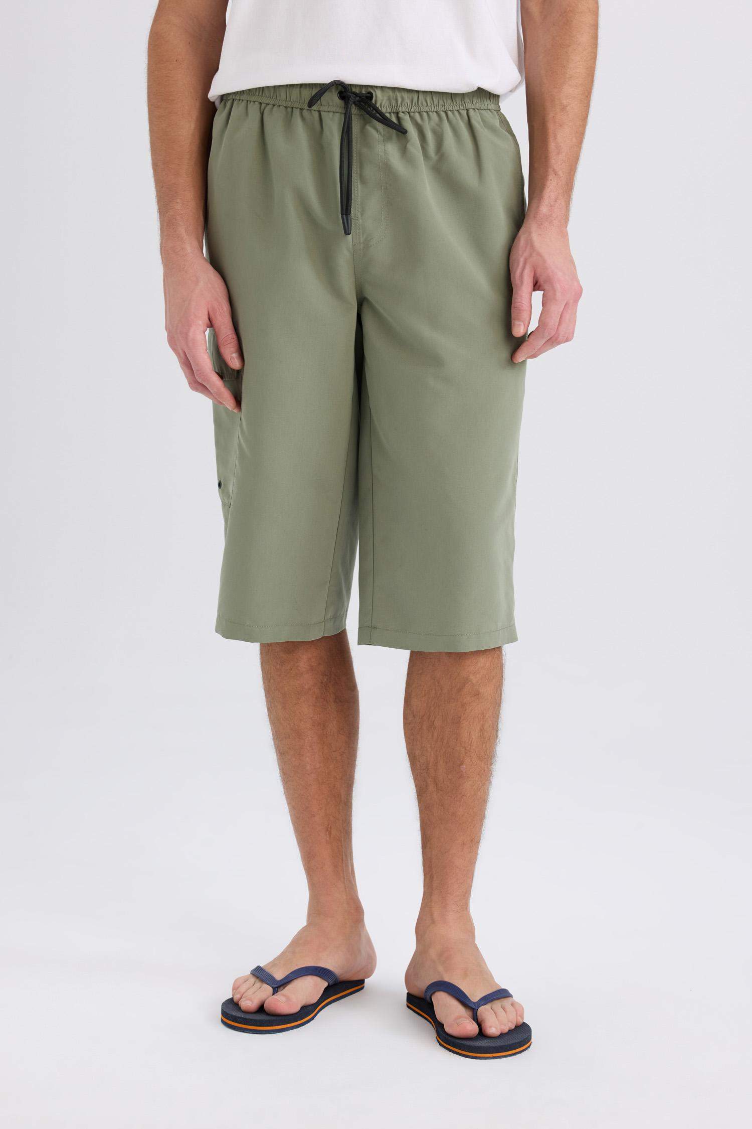 Long Fit Swim Shorts