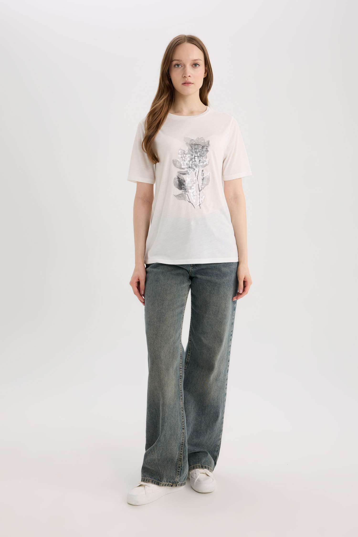 Regular Fit Crew Neck Short Sleeve T-Shirt