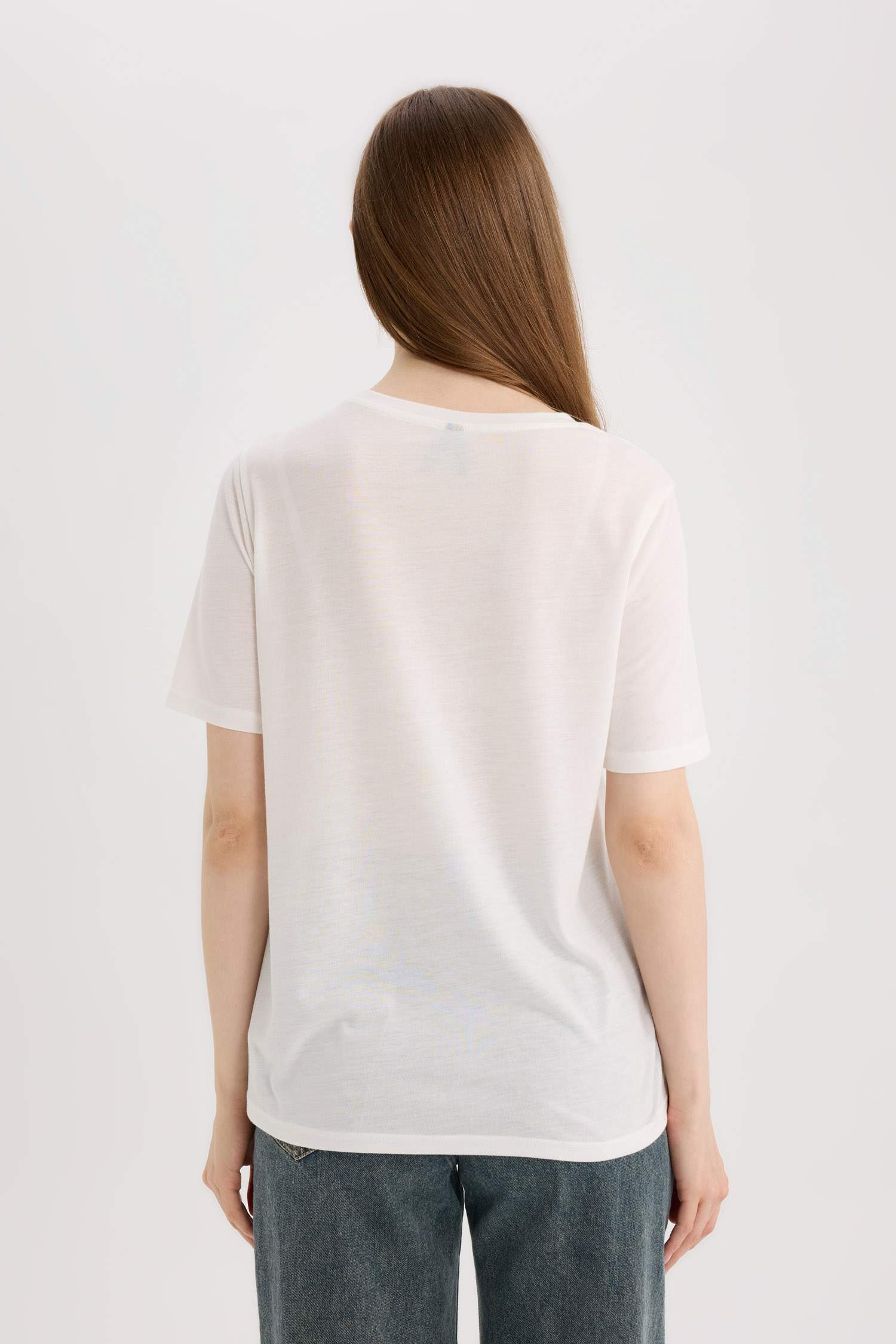 Regular Fit Crew Neck Short Sleeve T-Shirt