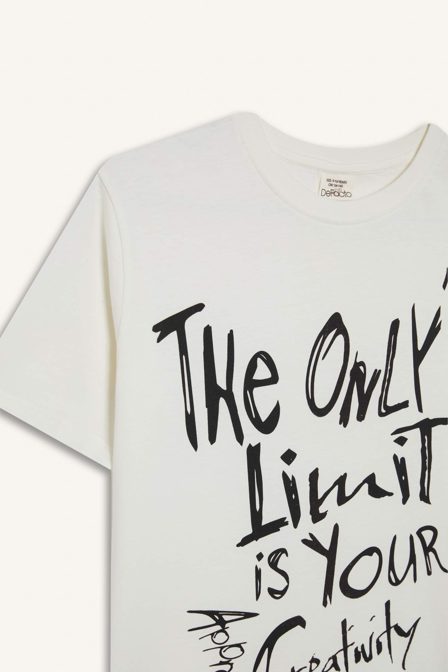 Boy Crew Neck Printed Short Sleeve T-Shirt