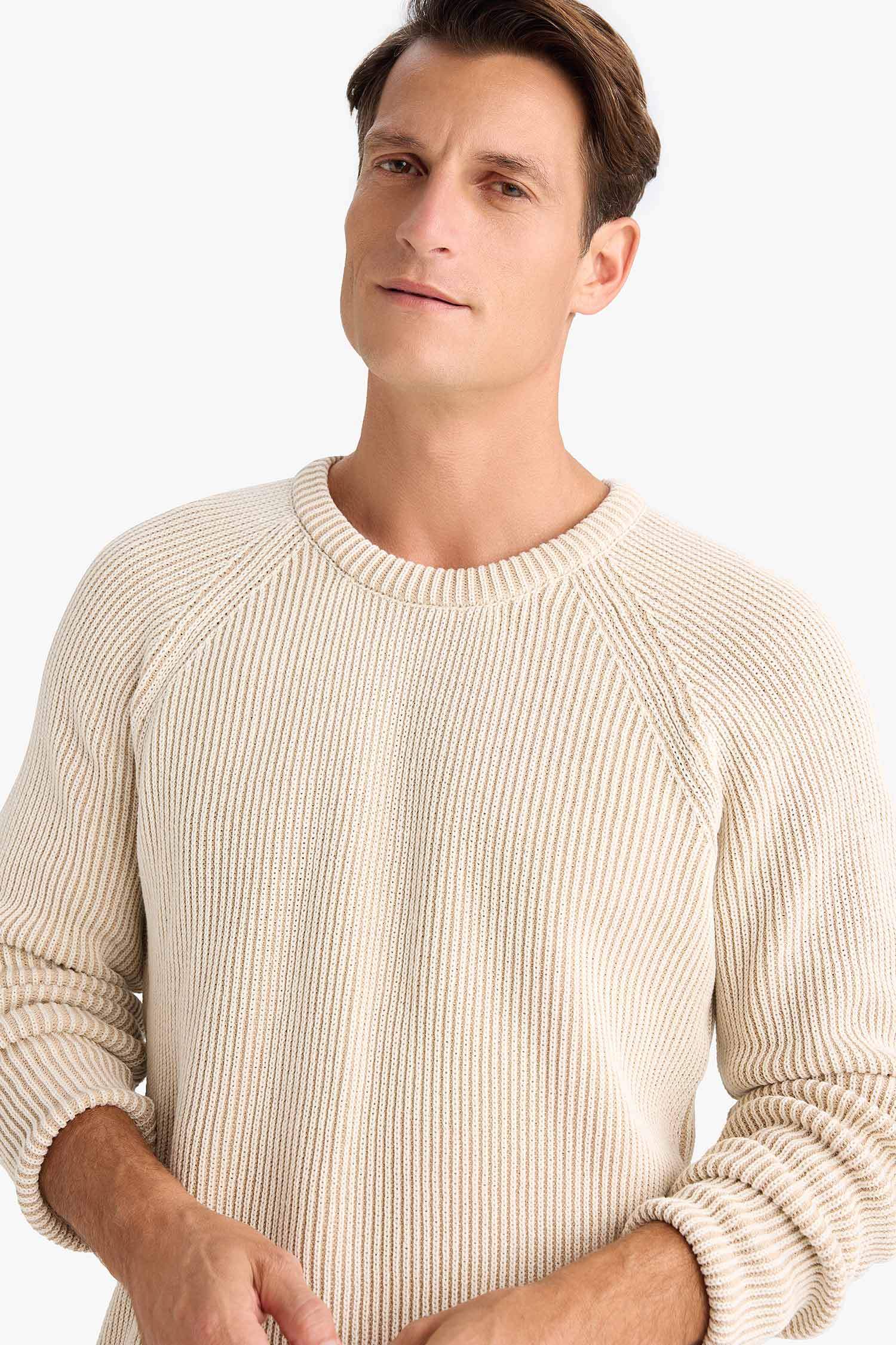 Standard Fit Crew Neck Knitwear Pullover