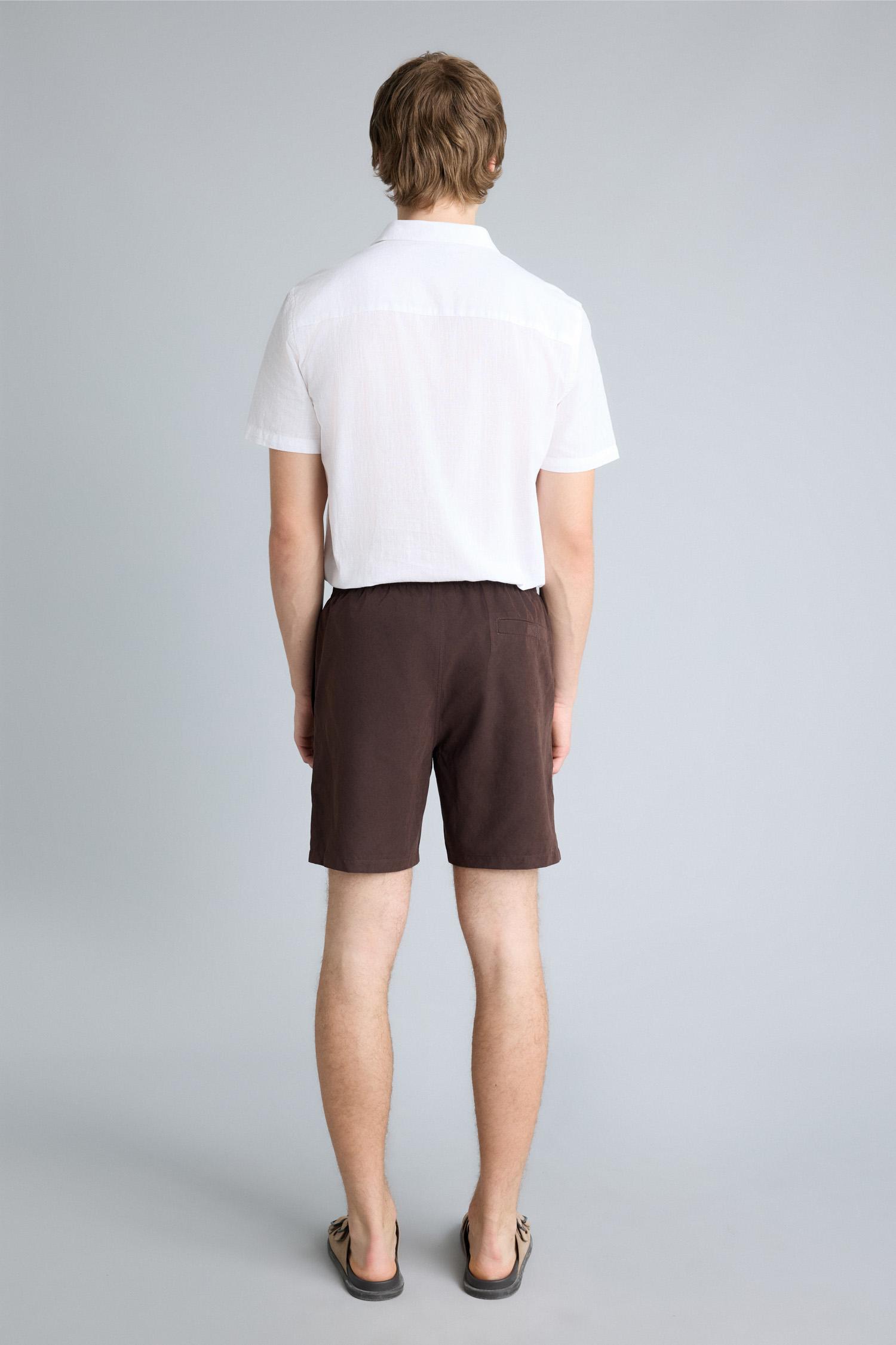 DeFacto Regular Fit Kısa Boy Yumuşak Tuşeli Deniz Şortu görsel 6