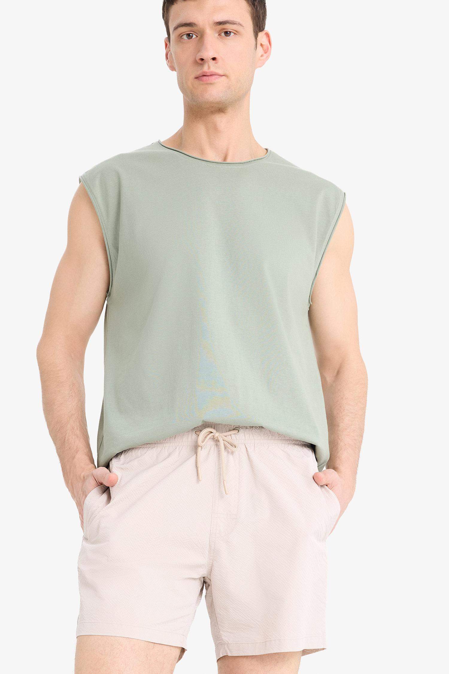 شورت بحر قصير ببطانة شبكية