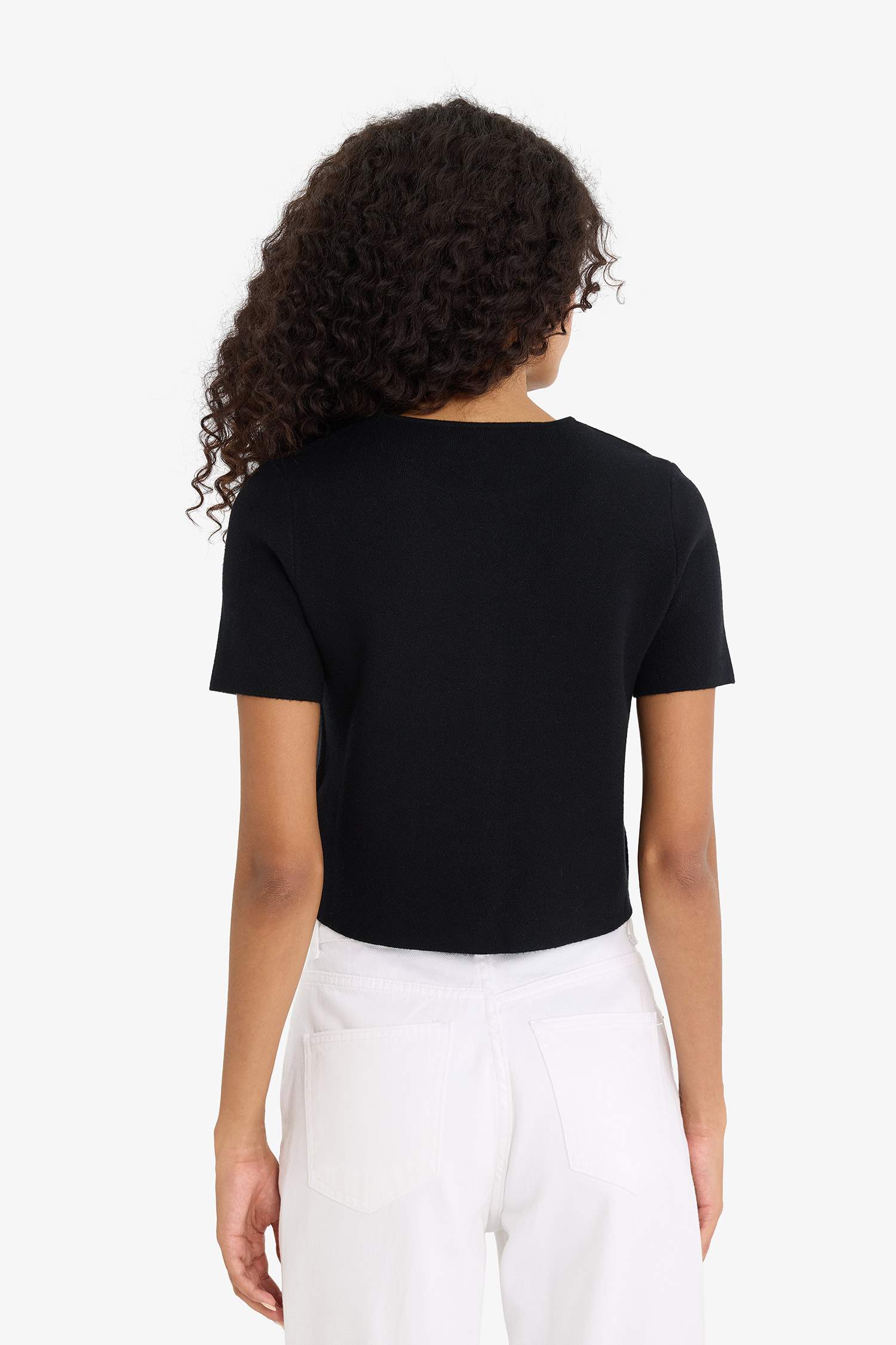 Кардиган Regular Fit с круглым вырезом