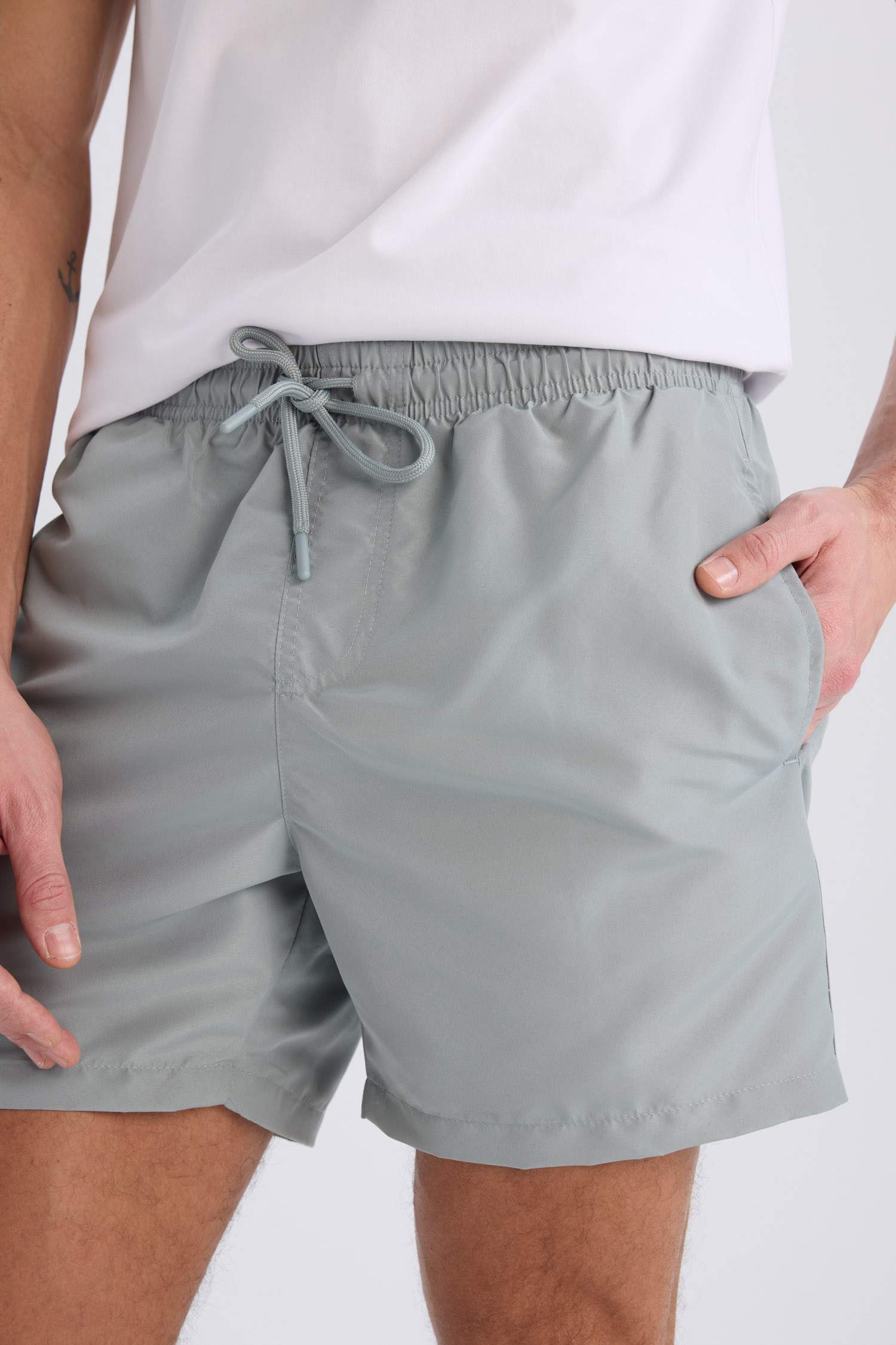 File Astarlı Kısa Boy Deniz Şortu