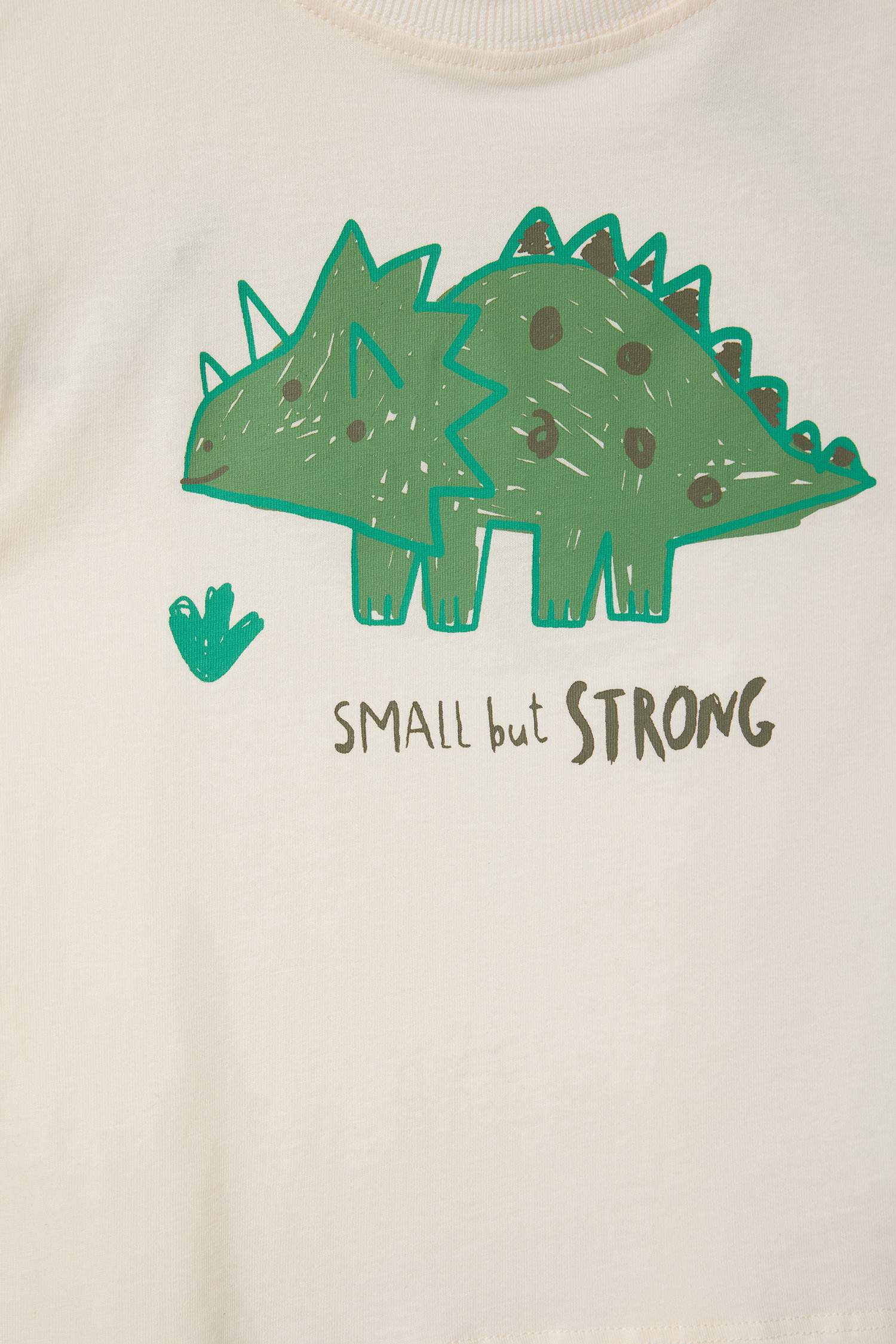 Baby Boy Dinosaur Print Short Sleeve T-Shirt