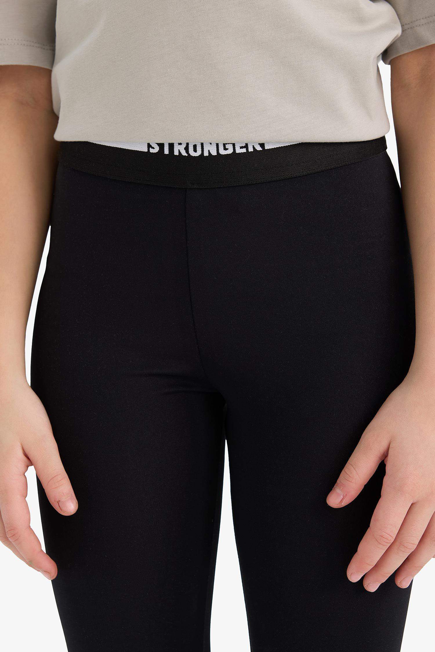 Қыздарға стандарт ұзындық Леггинстер