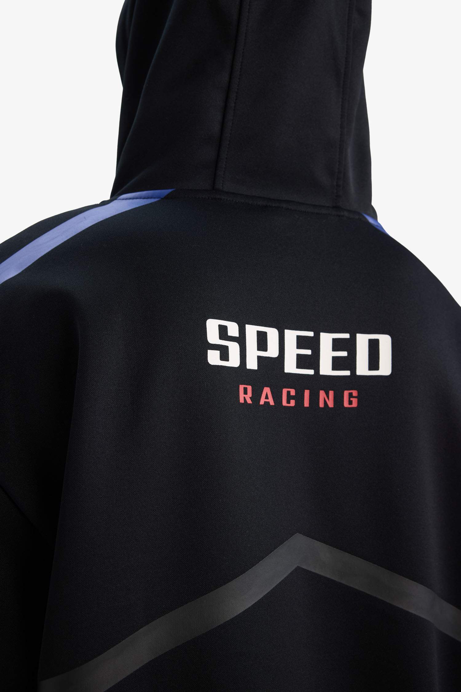 DeFactoFit Boxy Fit Hooded Scuba Fabric Sports Sweatshirt