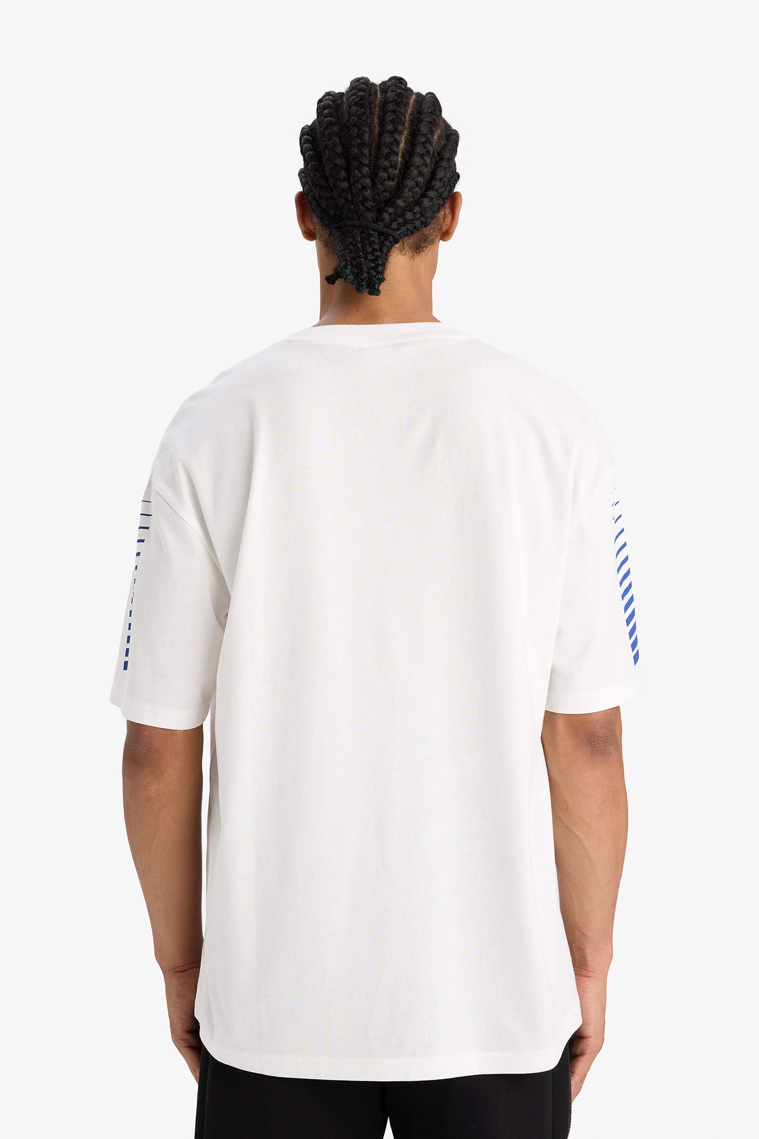 DeFactoFit Oversize Fit Crew Neck Sports T-Shirt