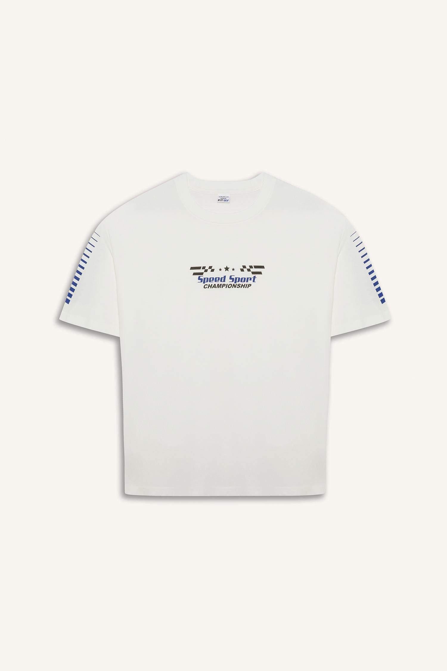 DeFactoFit Oversize Fit Crew Neck Sports T-Shirt