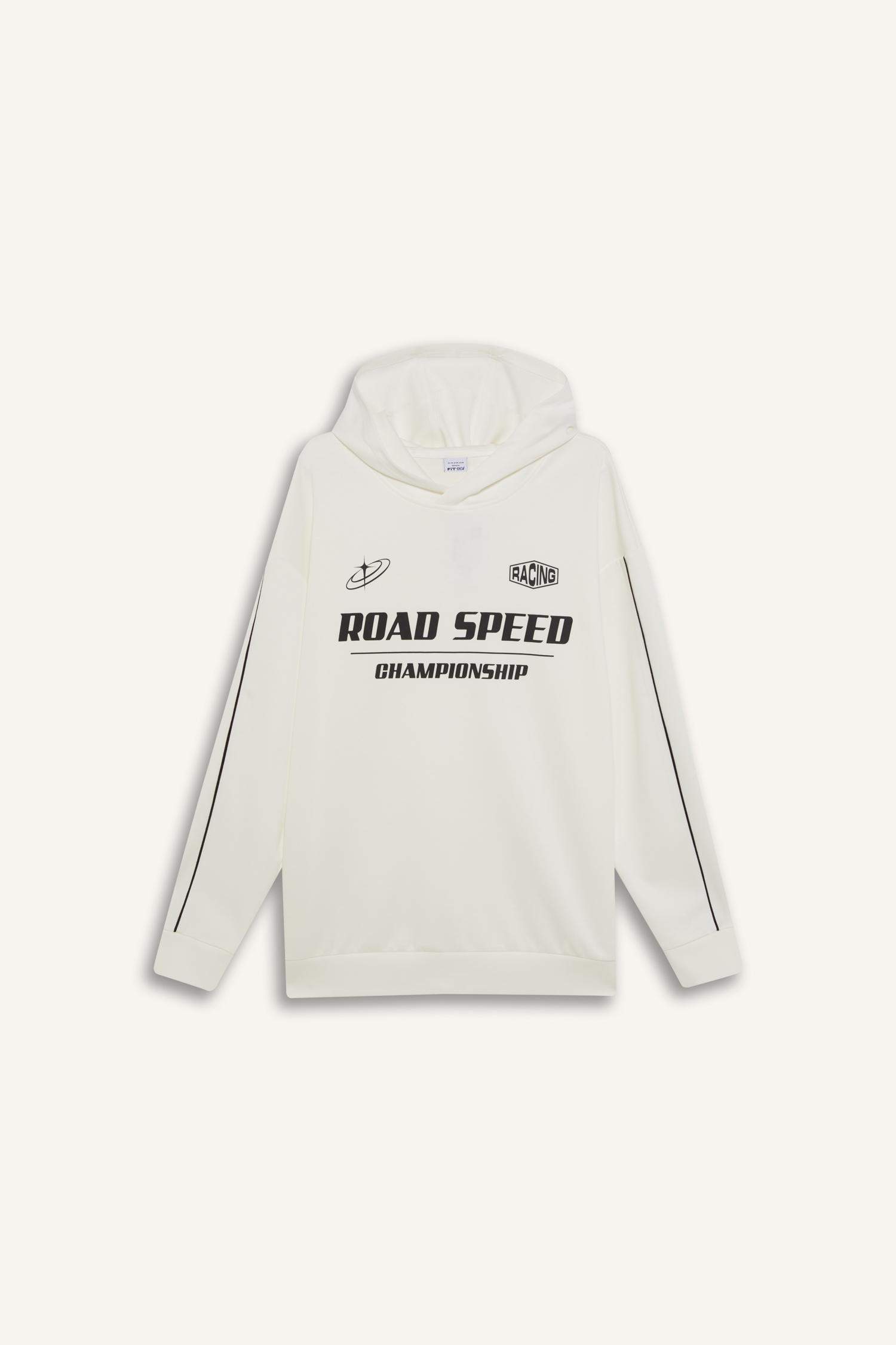 DeFactoFit Boxy Fit Hooded Sports Sweatshirt