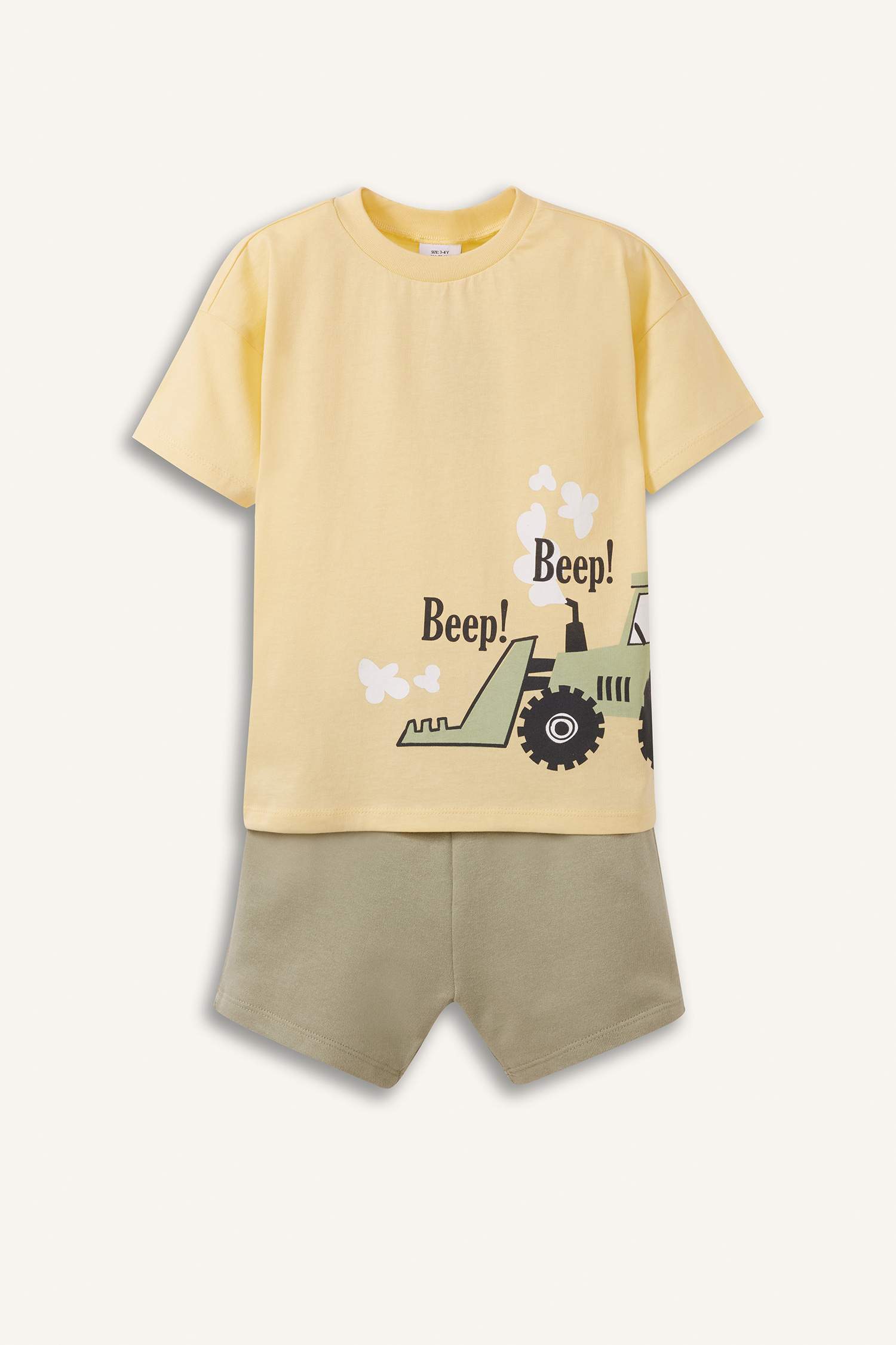 Baby Boy Printed T-Shirt Shorts 2 Piece Set