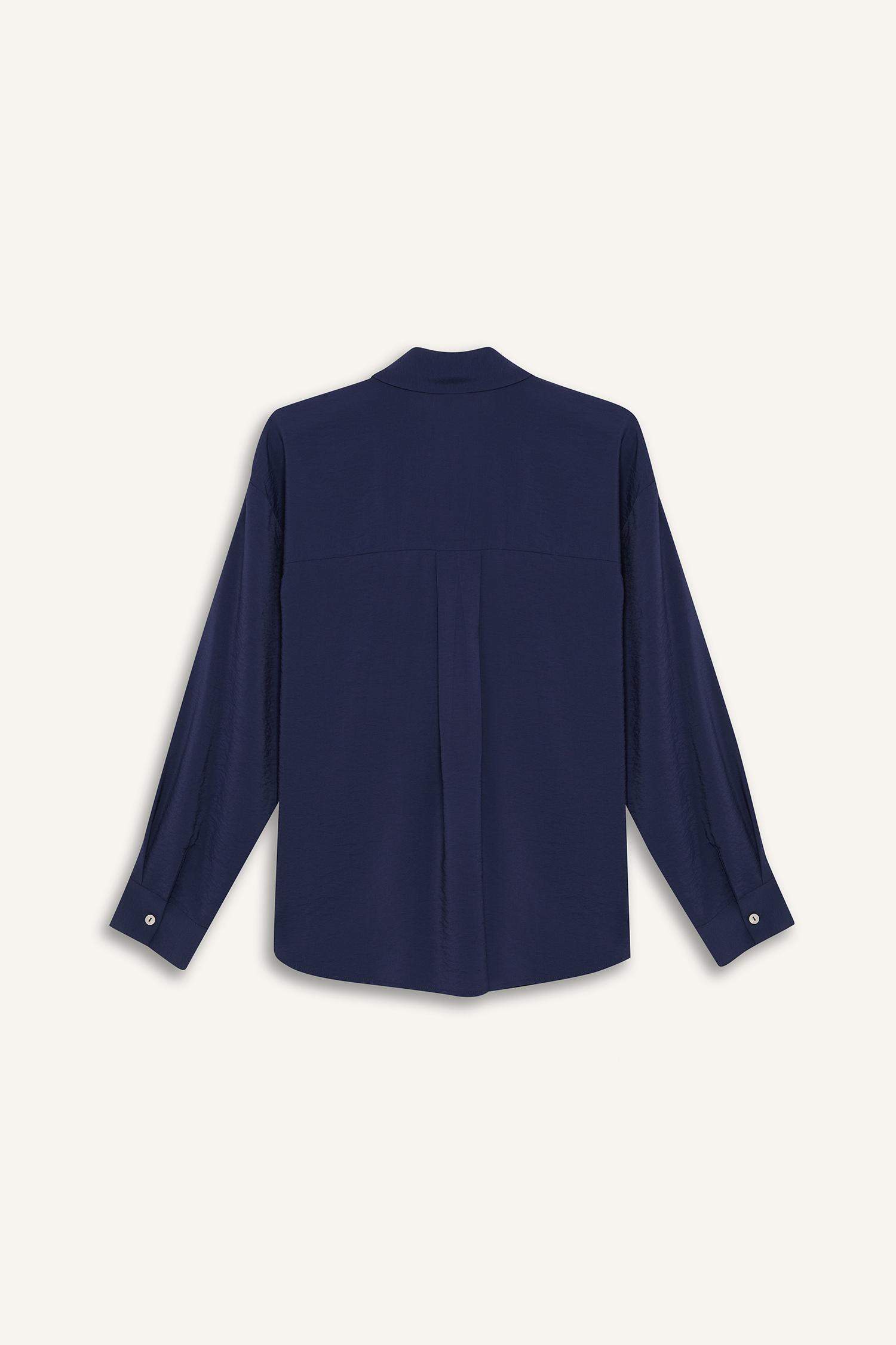 Regular Fit Plaj Gömleği-Fall in Love