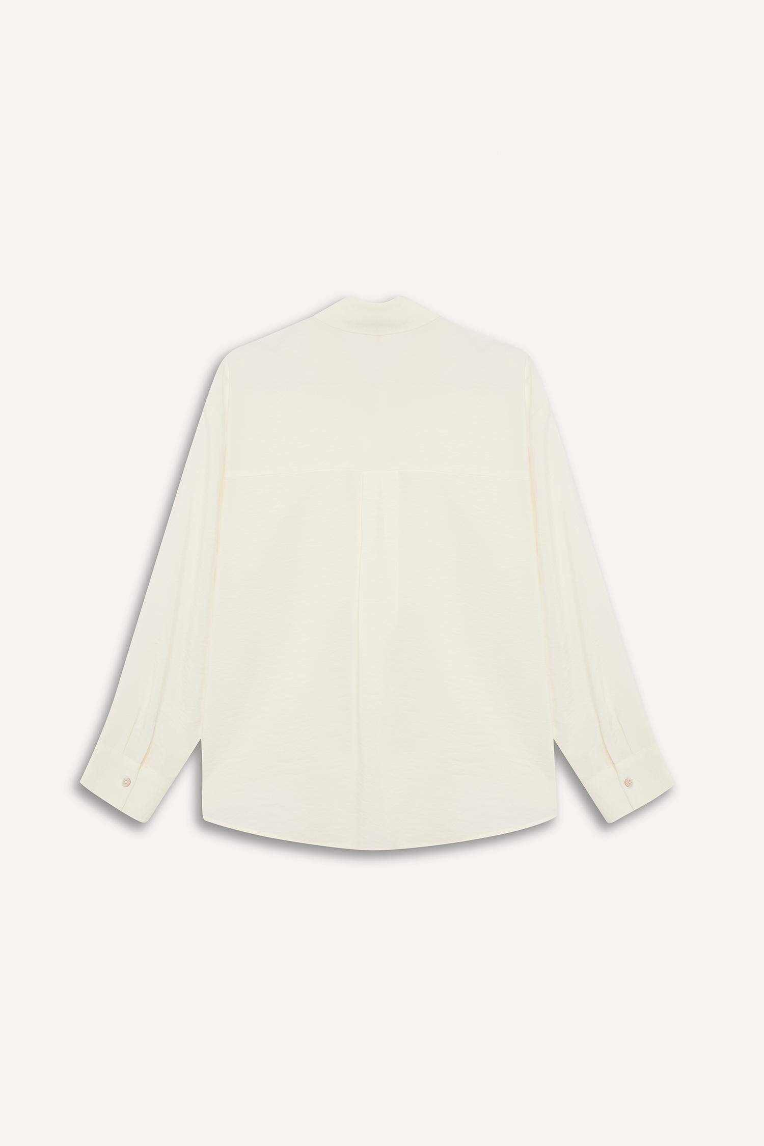 Regular Fit Plaj Gömleği-Fall in Love