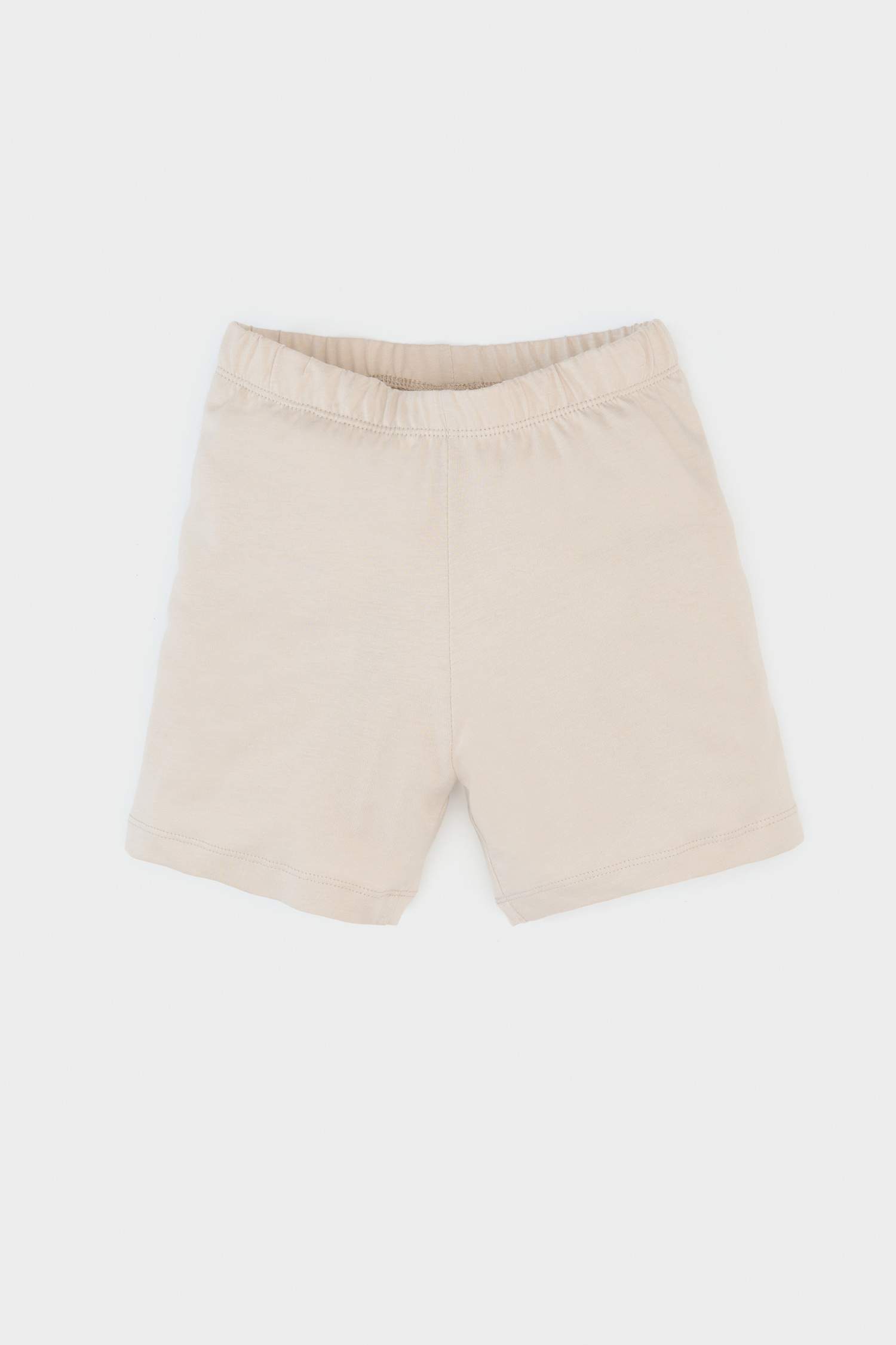 Erkek Bebek Pijama Takımı Zürafa Baskılı Kısa Kollu Penye Üst Şort