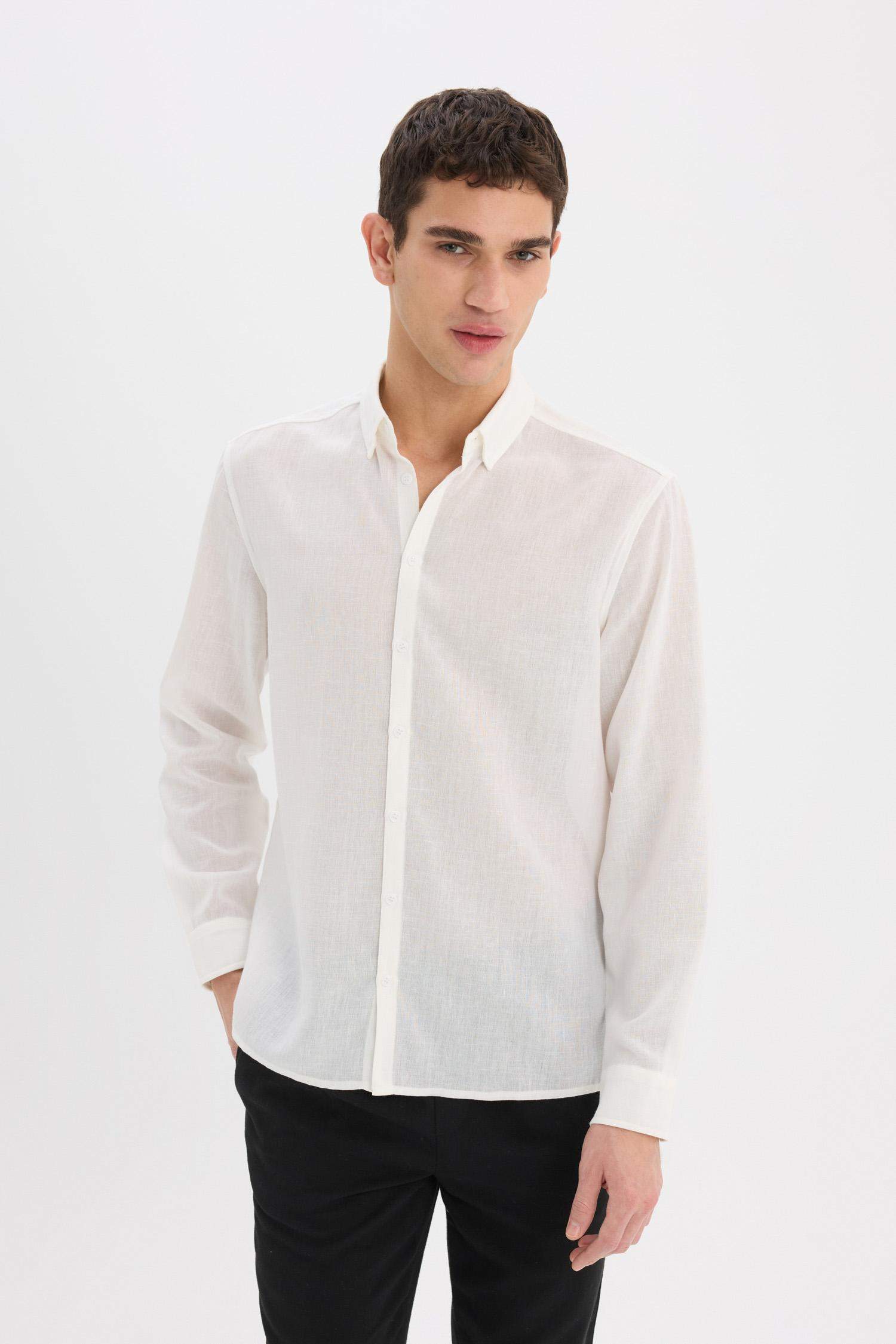 заманауи пішім Ұзын жеңді көйлек