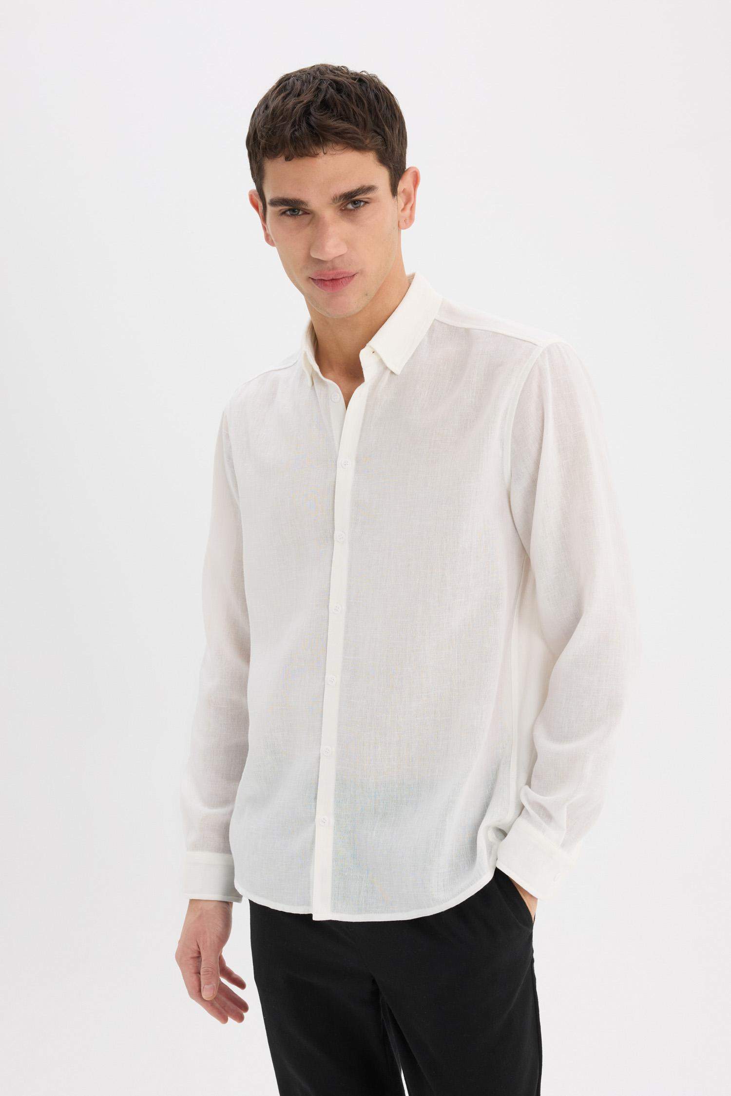 заманауи пішім Ұзын жеңді көйлек