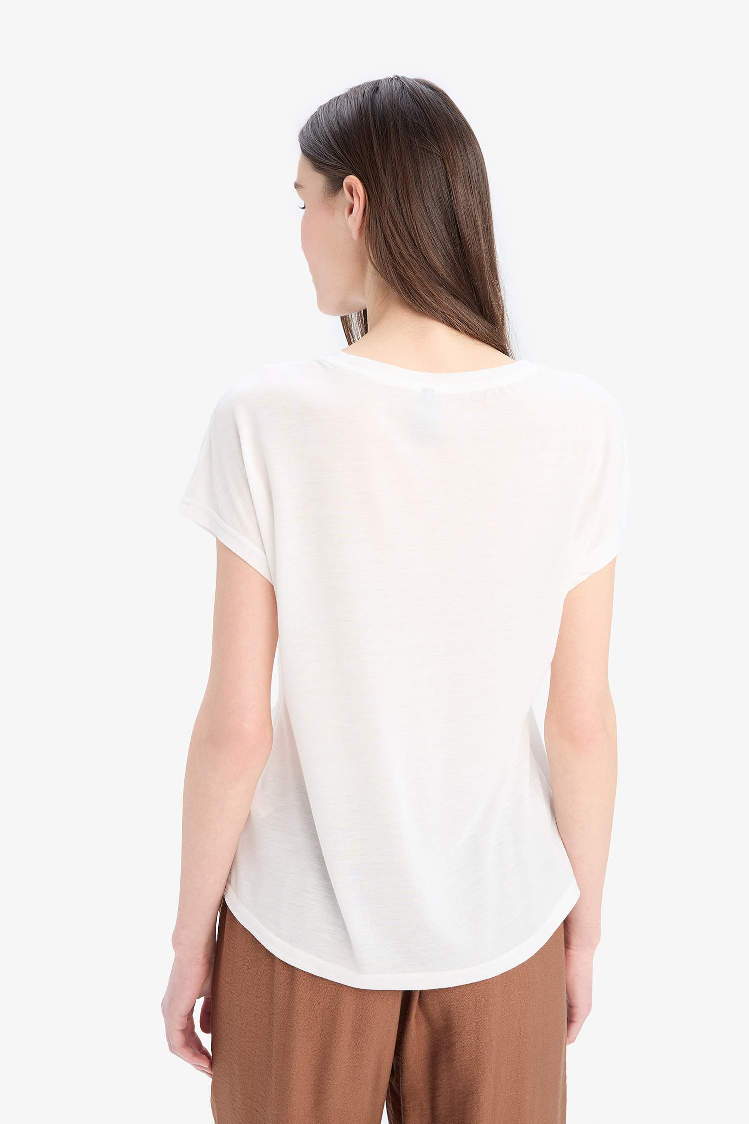 Regular Fit Crew Neck Short Sleeve T-Shirt