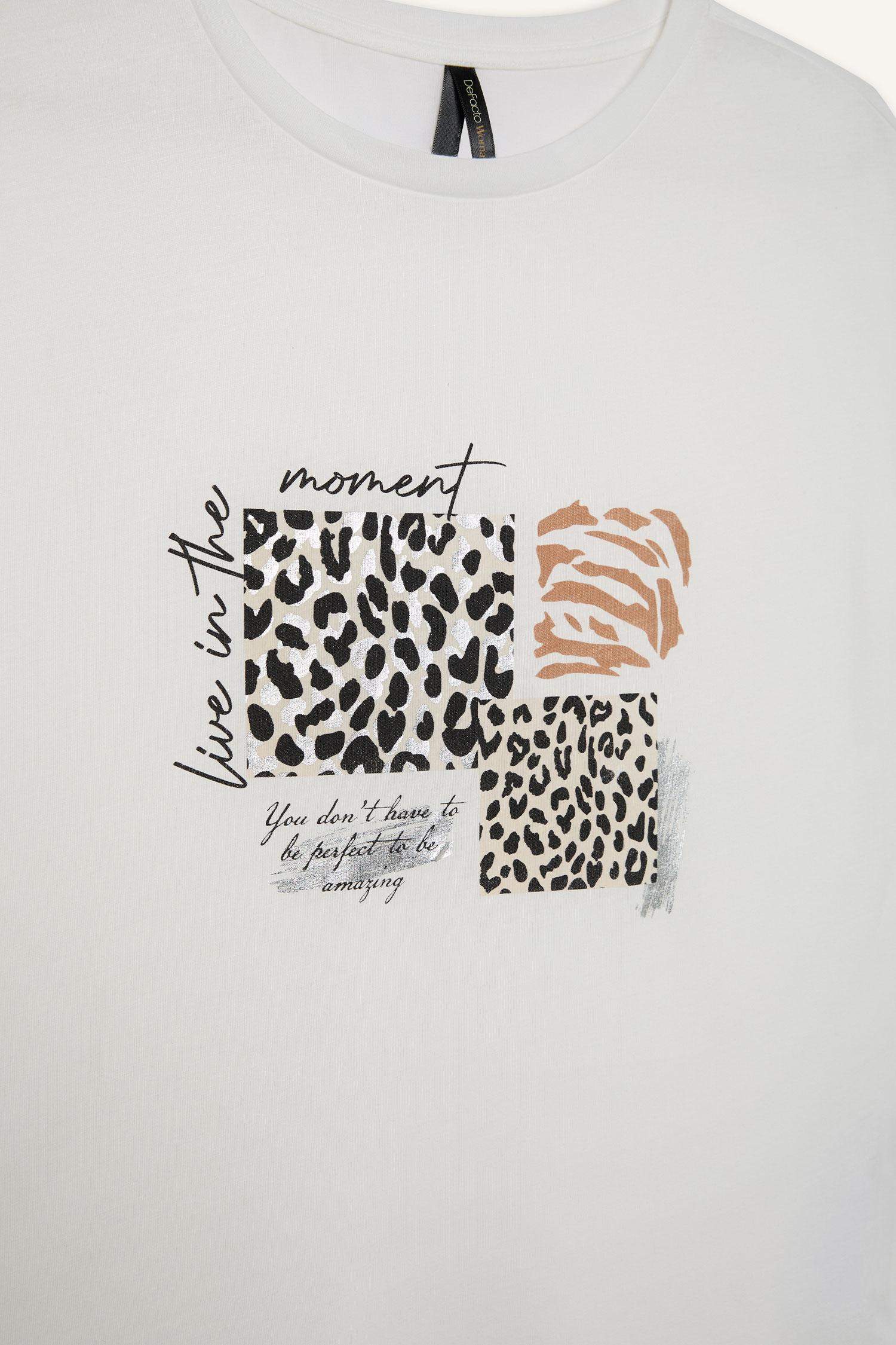 Regular Fit Crew Neck Short Sleeve T-Shirt