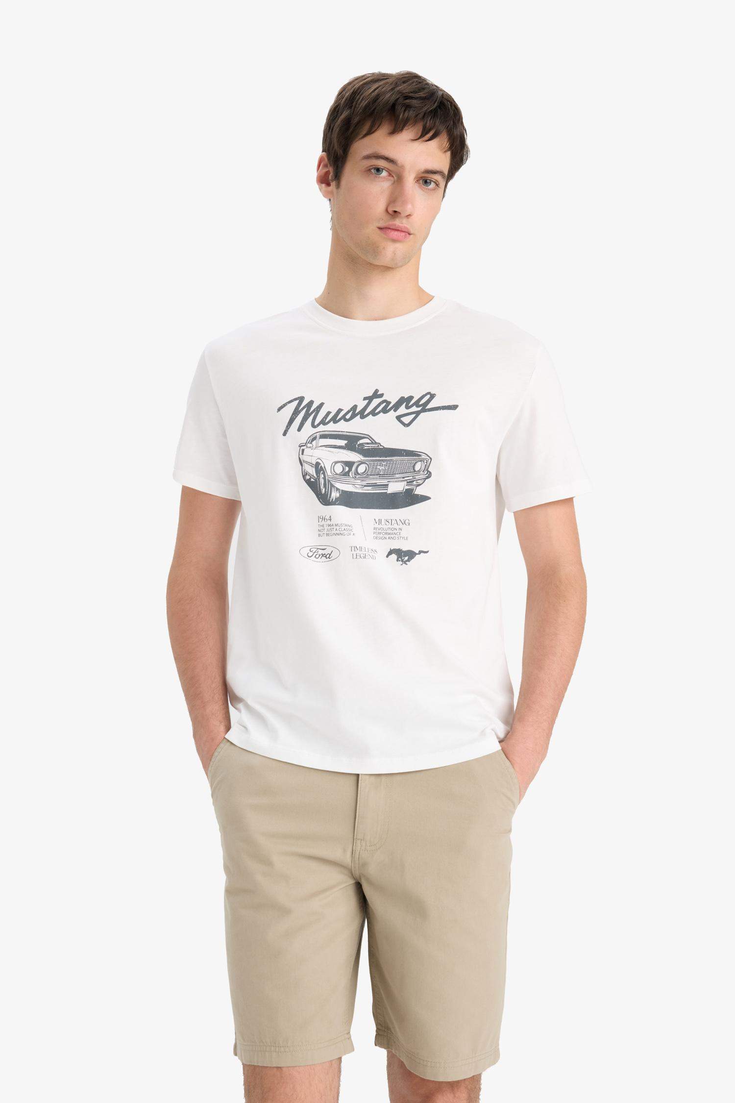 %100 Pamuk Regular Fit Bermuda Şort