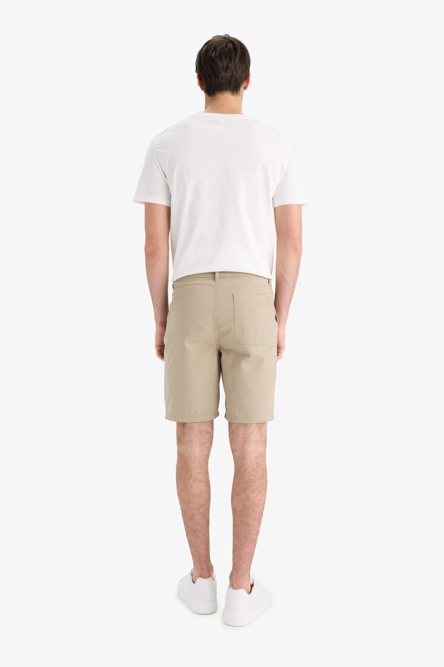 %100 Pamuk Regular Fit Bermuda Şort