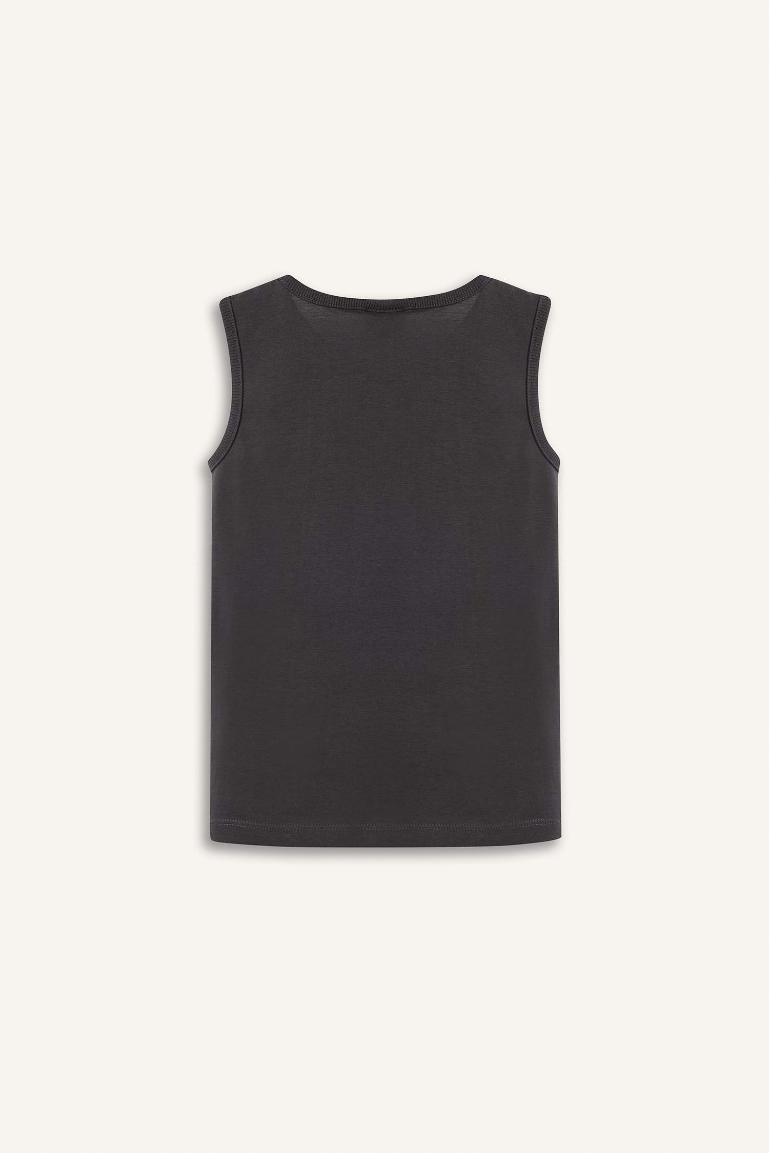 Erkek Bebek Bisiklet Yaka Baskılı Atlet