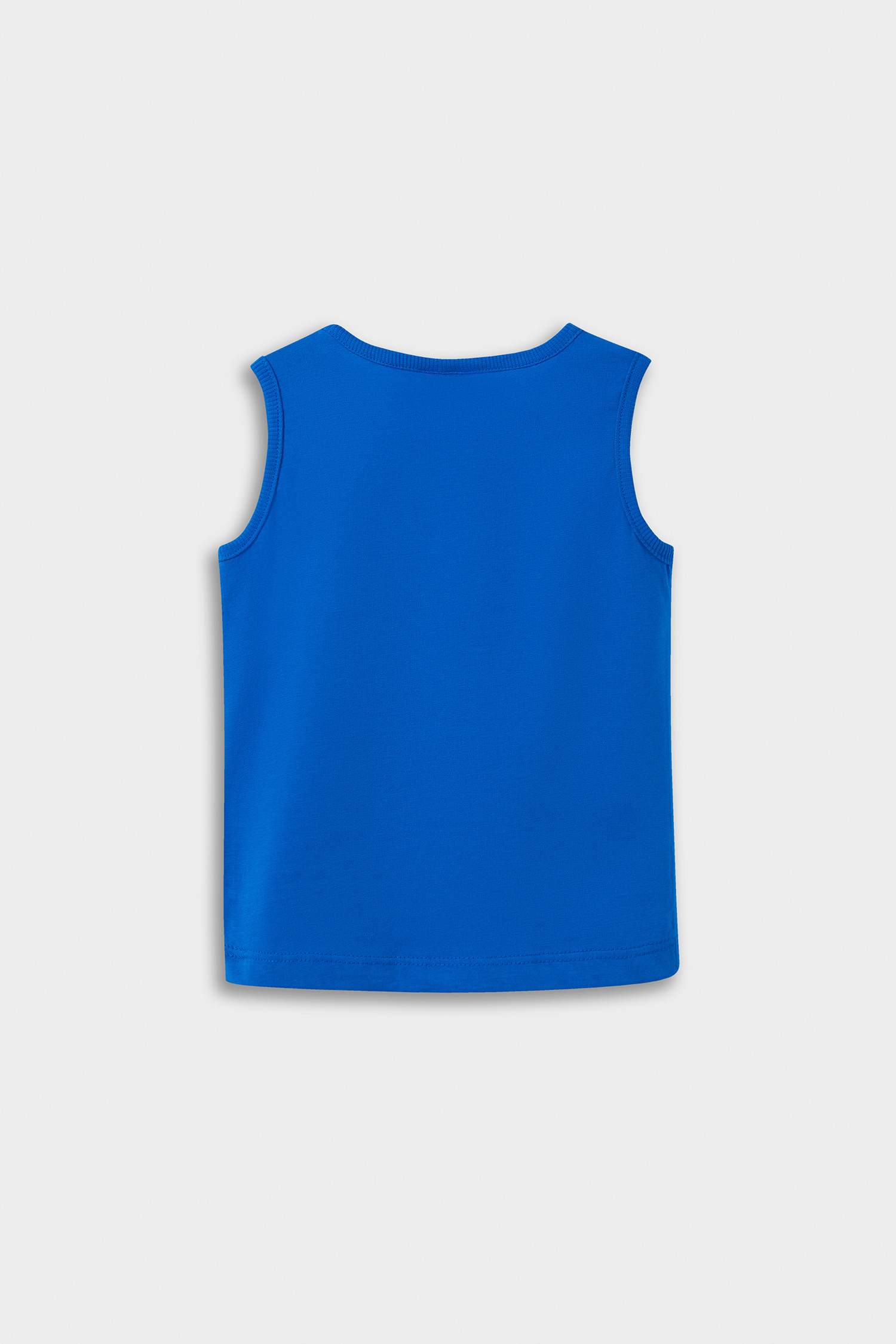 تيشيرت كت ولادي بطبعة شعار قصة عادية - قطعتين