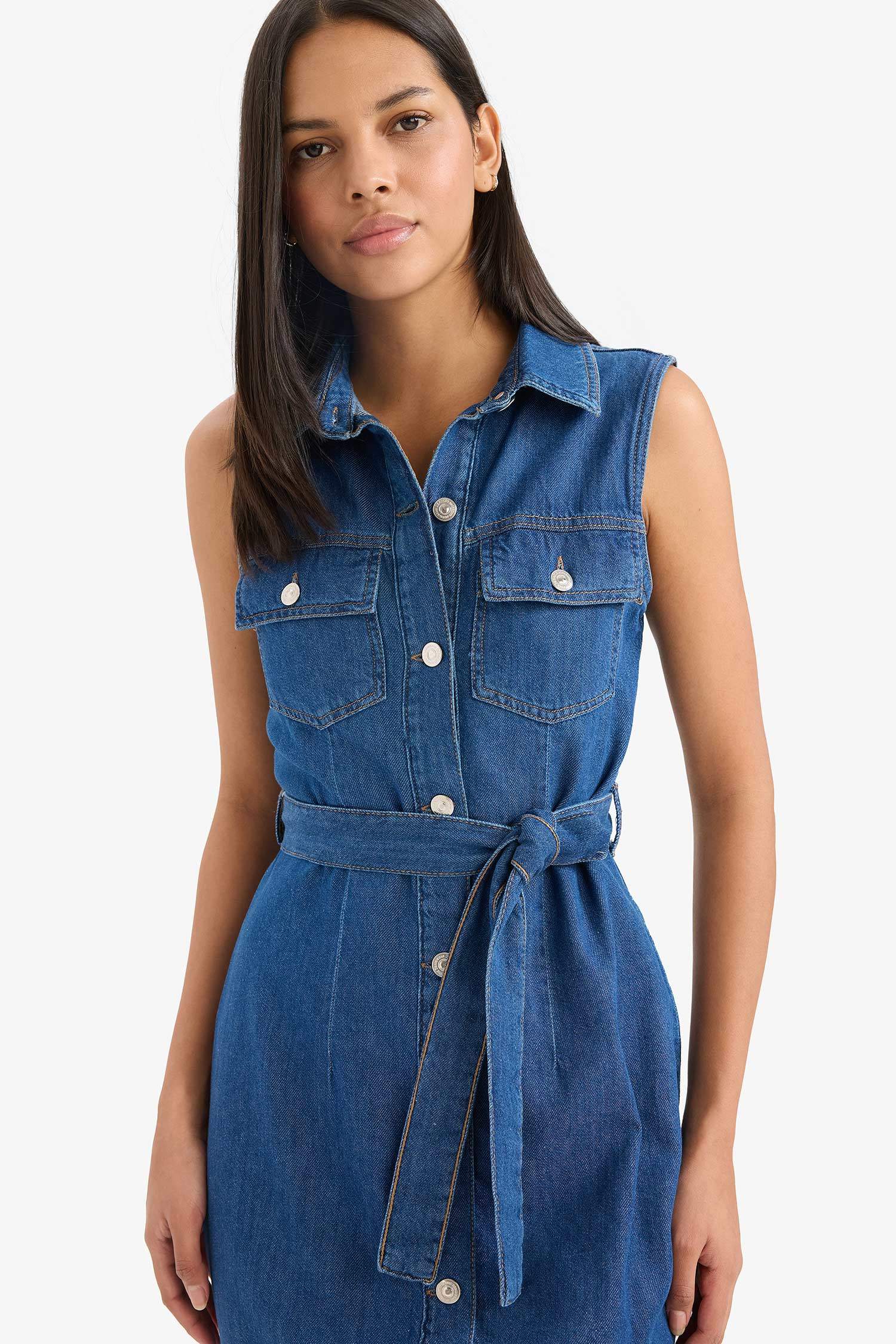 Soft Denim Dress