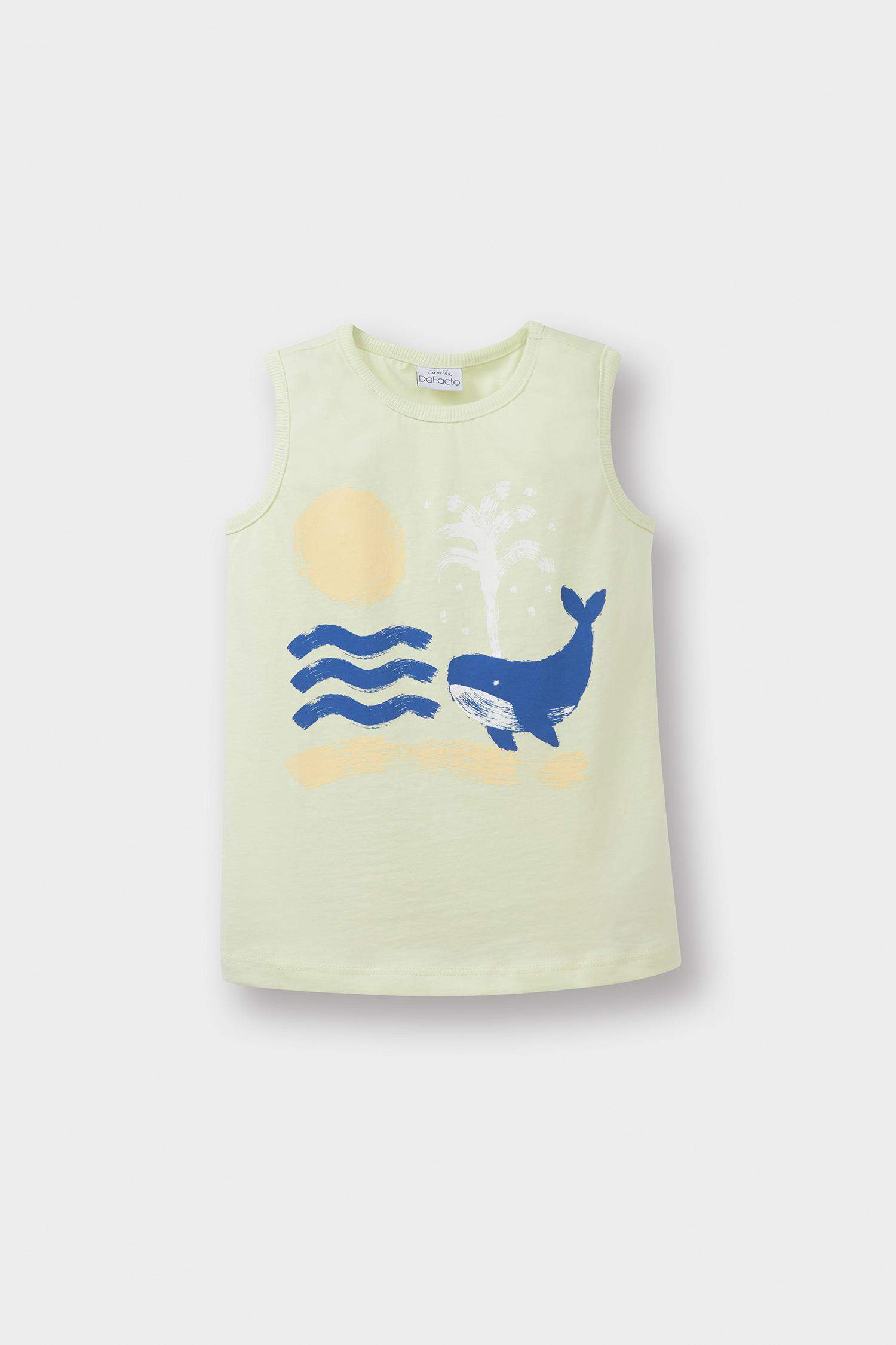 تيشيرت كت اولادي قصة عادية بطبعة نخيل