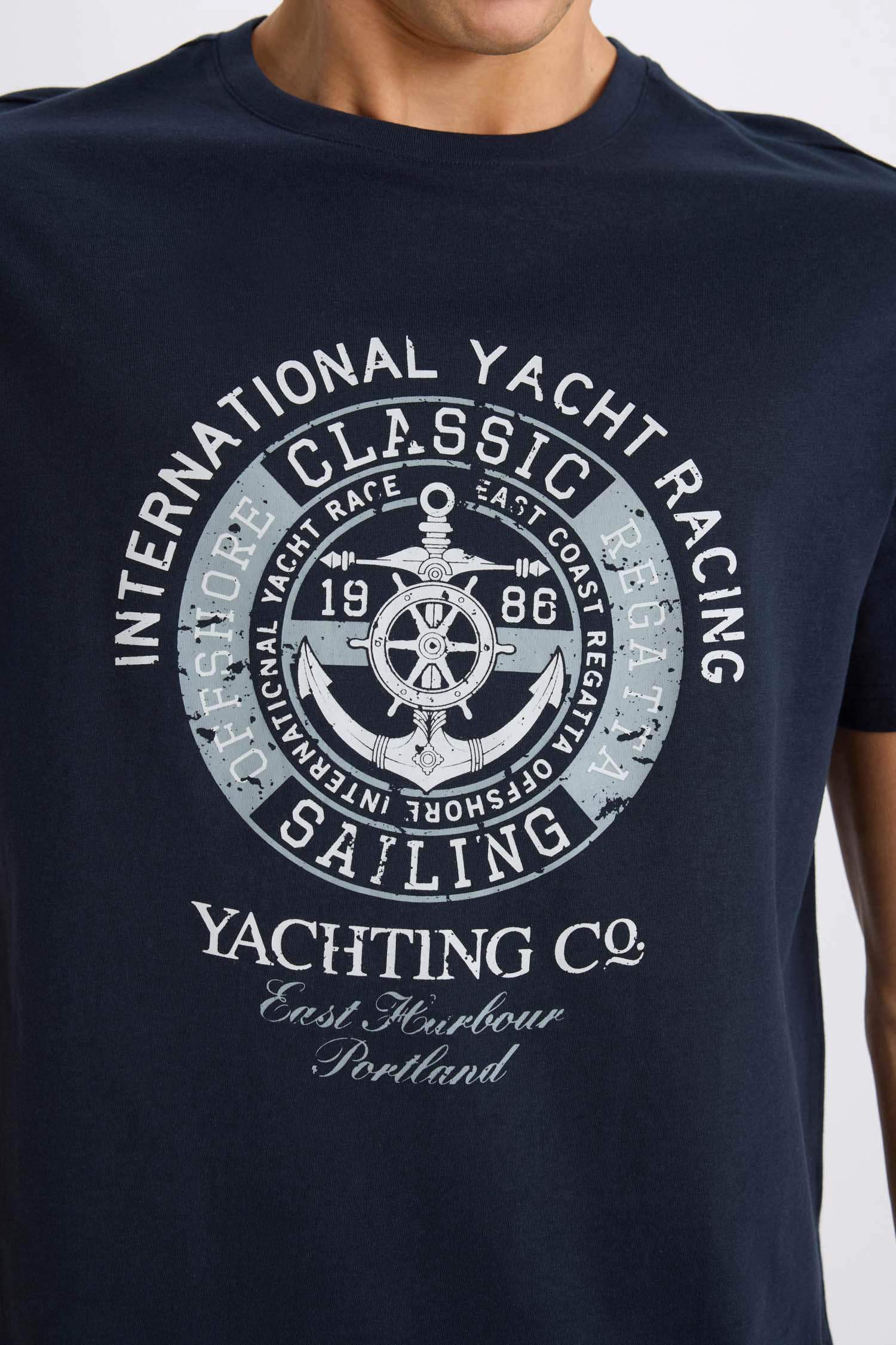 Regular Fit Crew Neck Short Sleeve T-Shirt