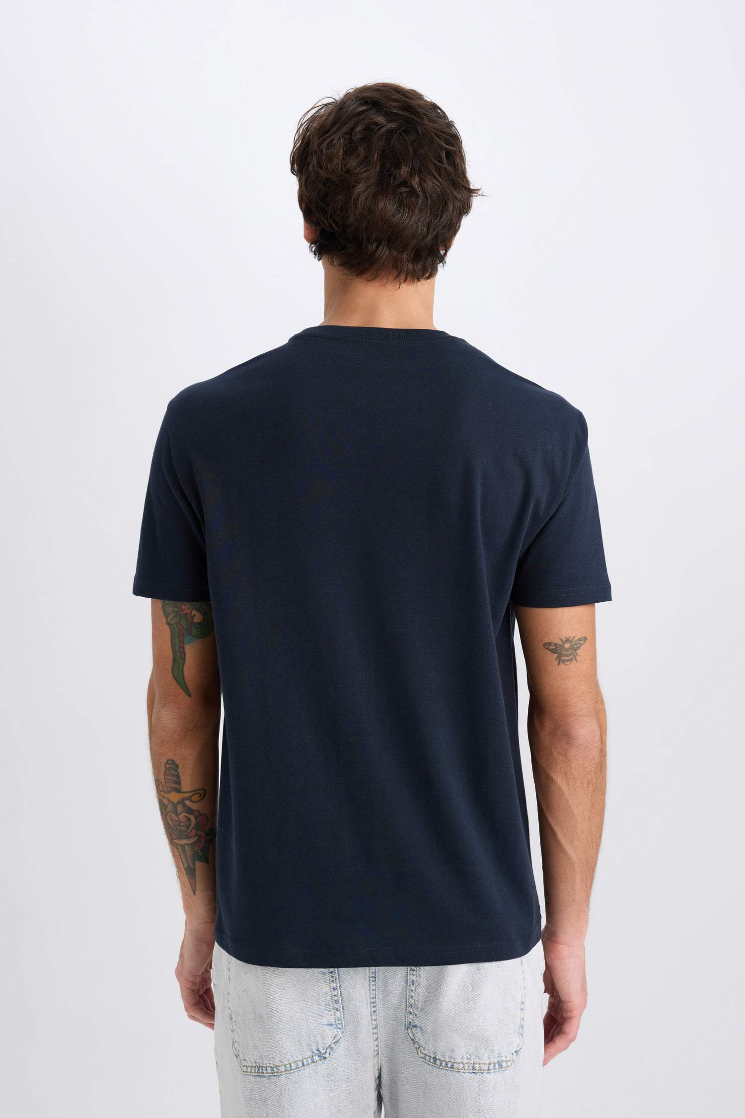 Regular Fit Crew Neck Short Sleeve T-Shirt