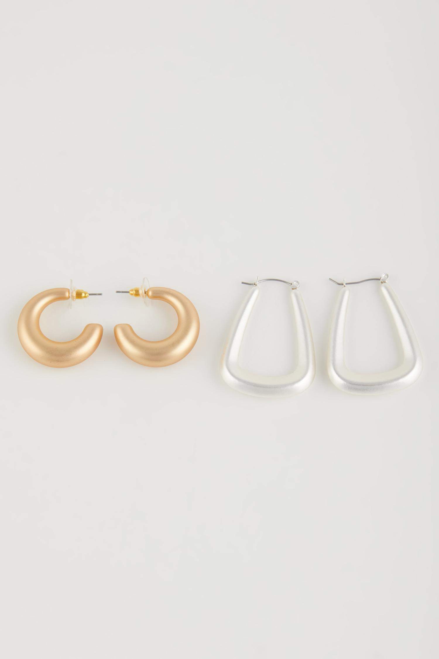 Kadın 2'li Mat Küpe