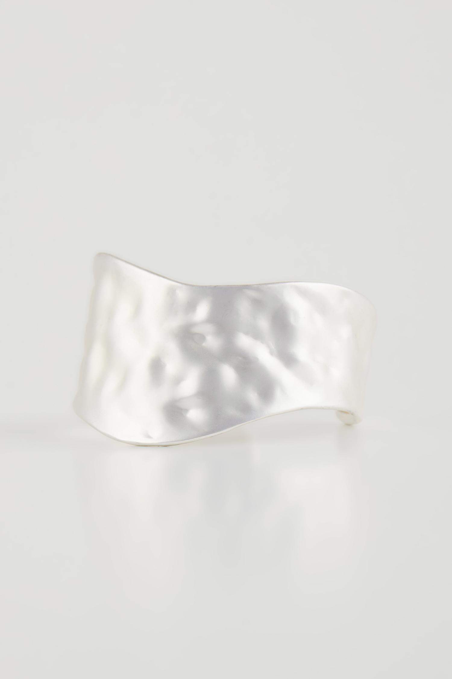 Kadın Mat Silver Bilezik