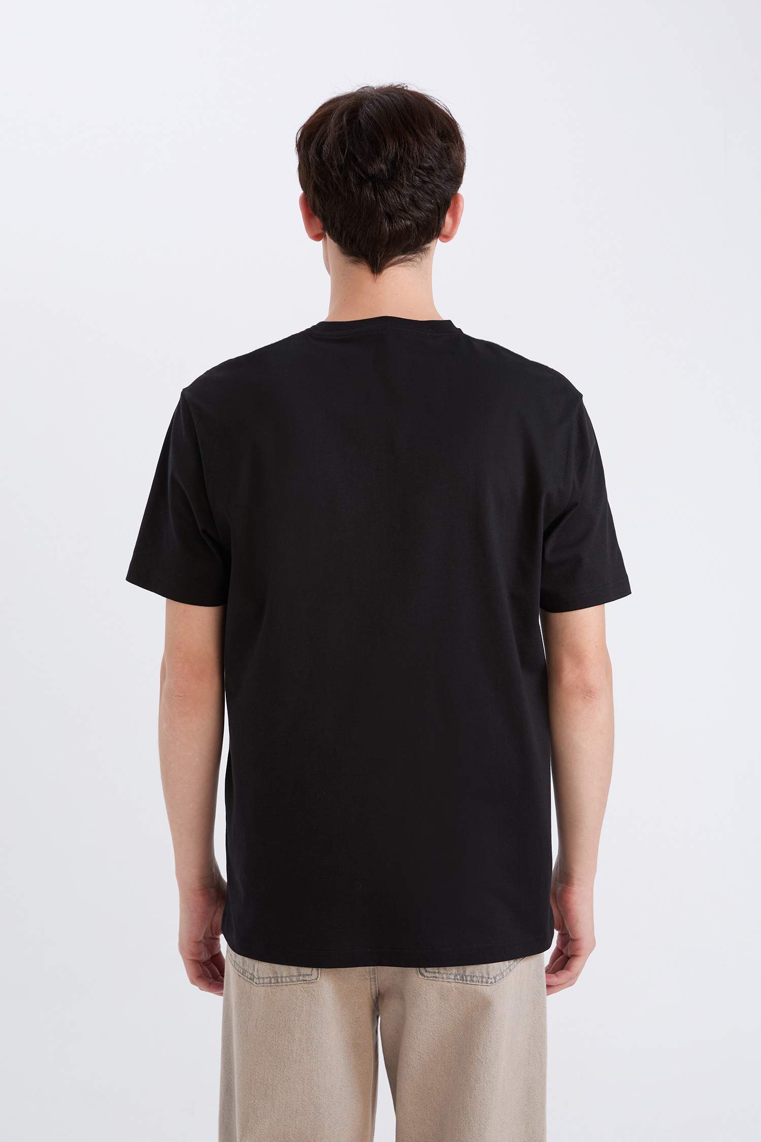Regular Fit Crew Neck Short Sleeve T-Shirt