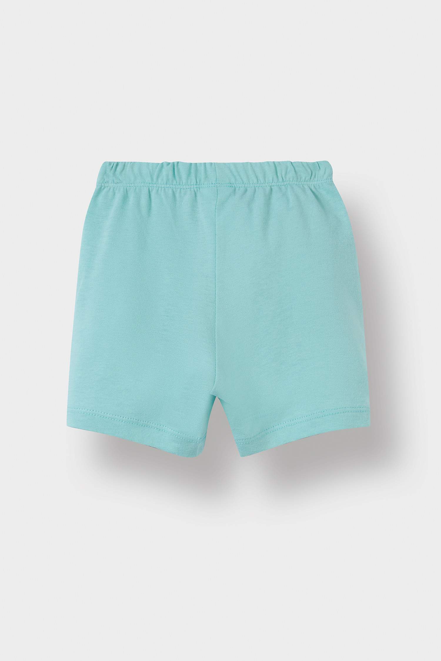 طقم بيبي اولادي بطبعة فاكهة قصة عادية - قطعتين