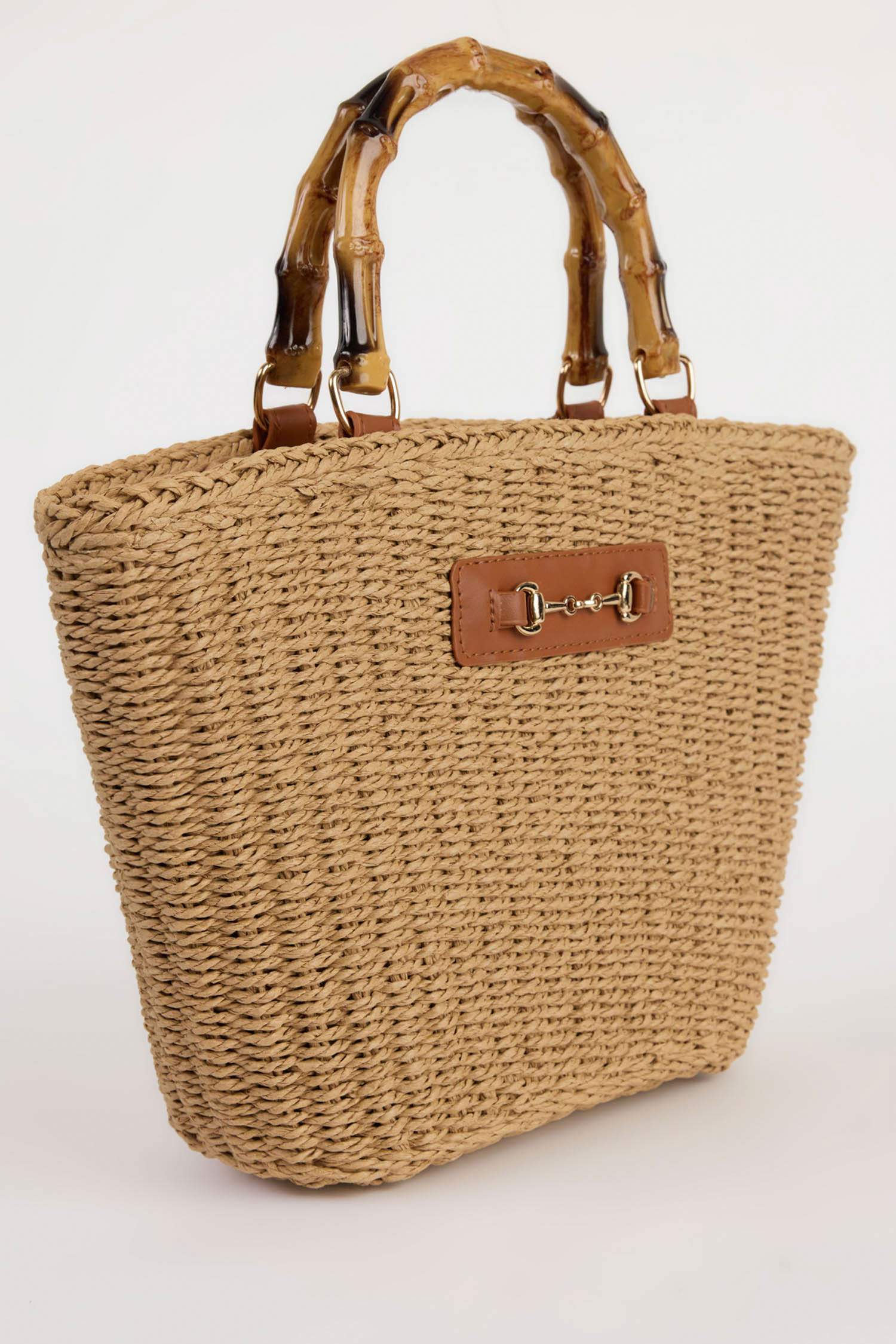 Kadın Hasır Omuz Çantası