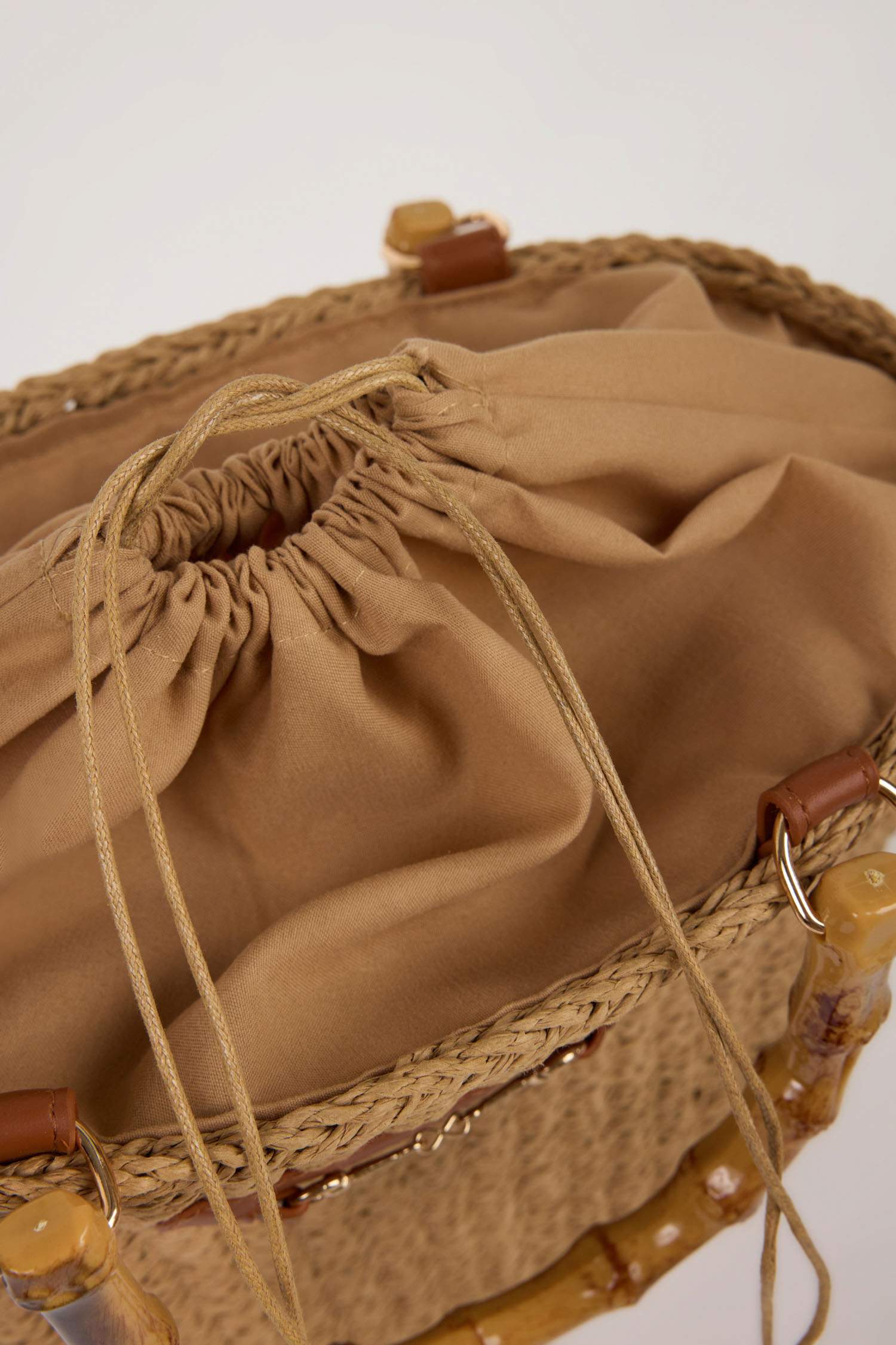 Kadın Hasır Omuz Çantası