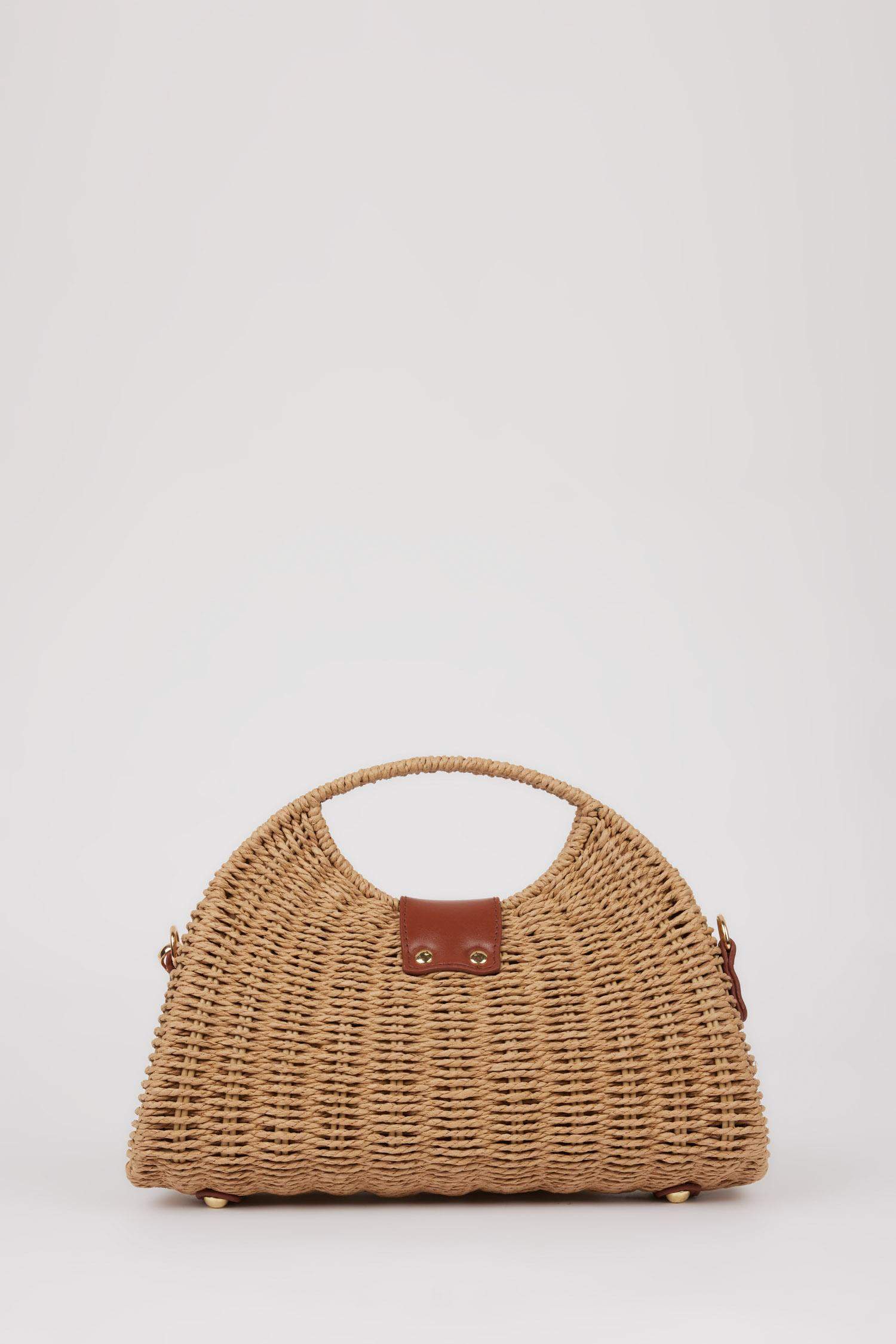 Kadın Hasır Omuz Çantası