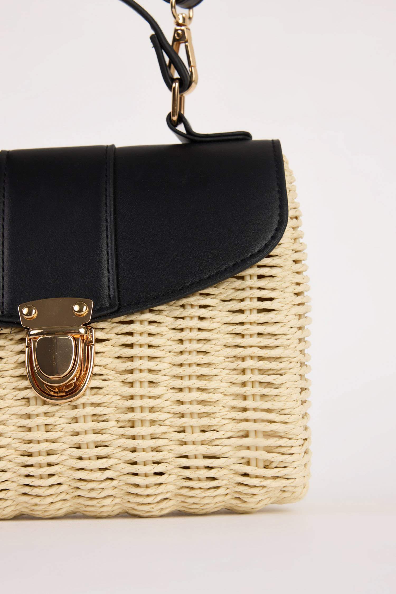 Kadın Hasır Omuz Çantası