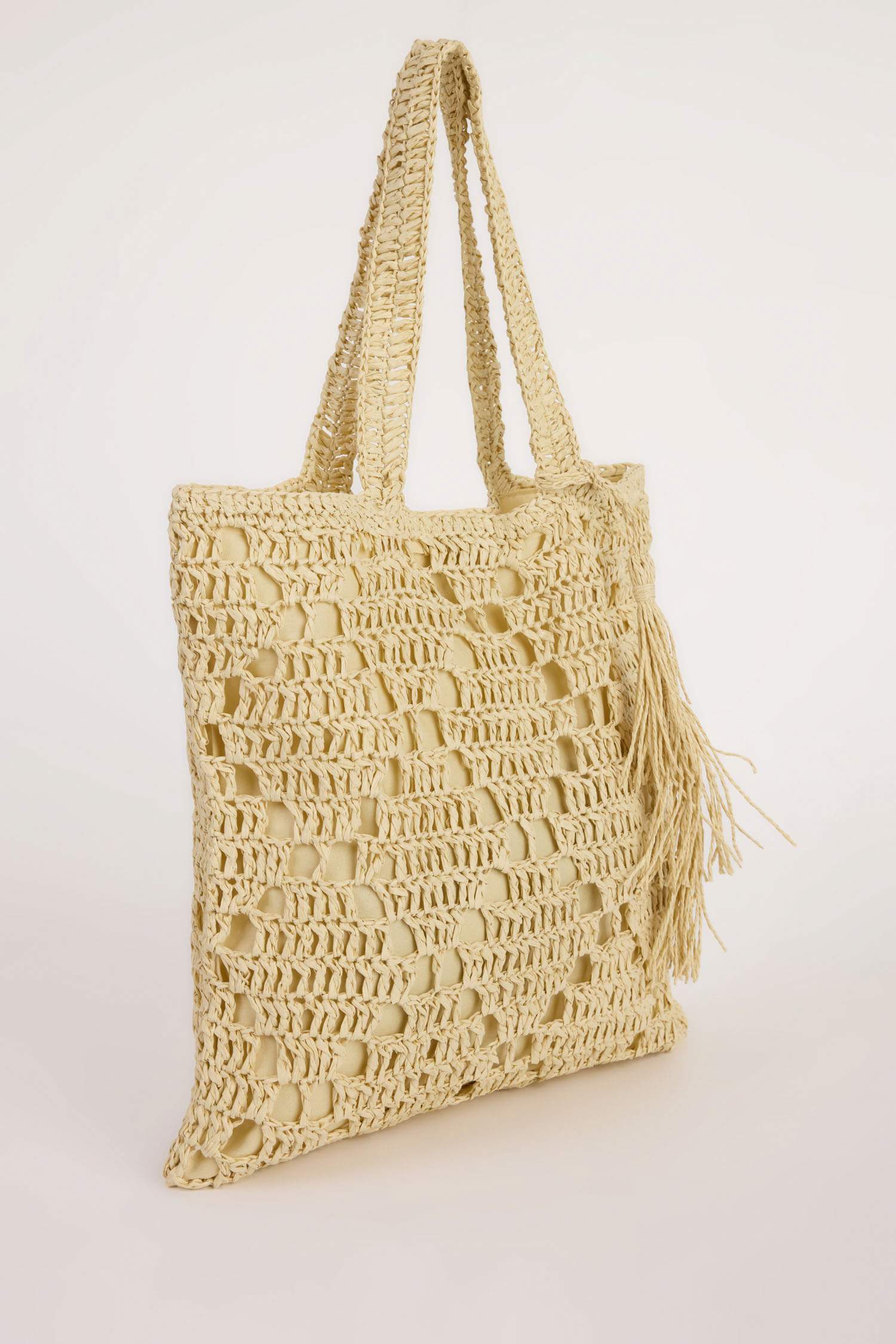 Kadın Hasır Omuz Çantası