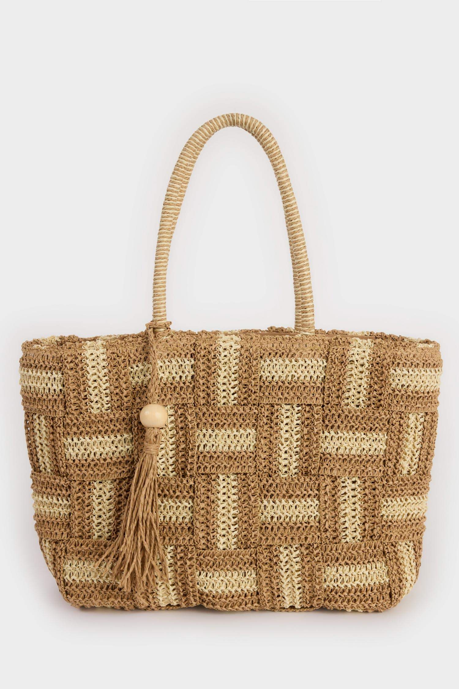 Женская плетеная сумка через плечо