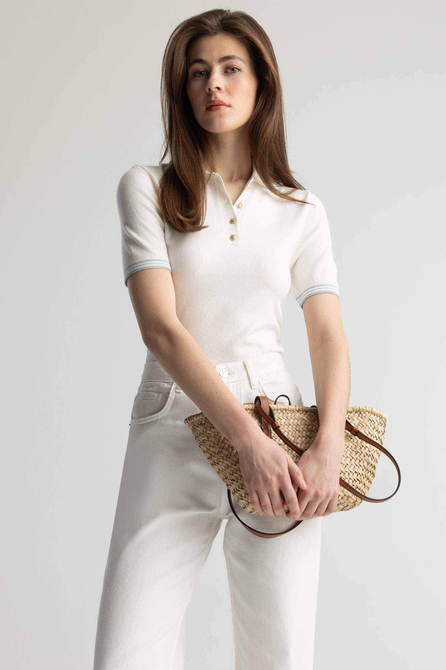 شنطة كتف حريمي قش