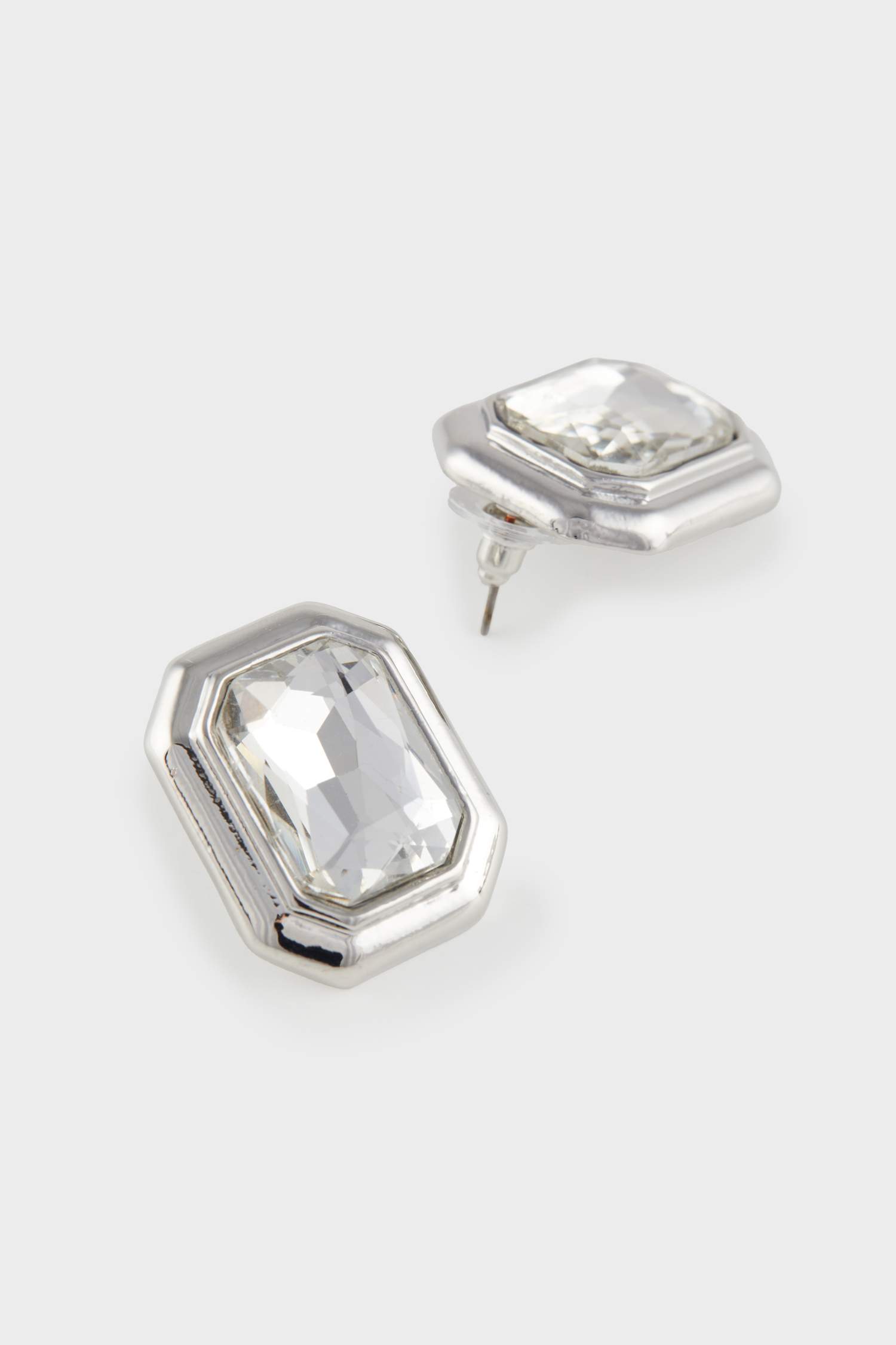 Kadın 2'li Taşlı Silver Küpe