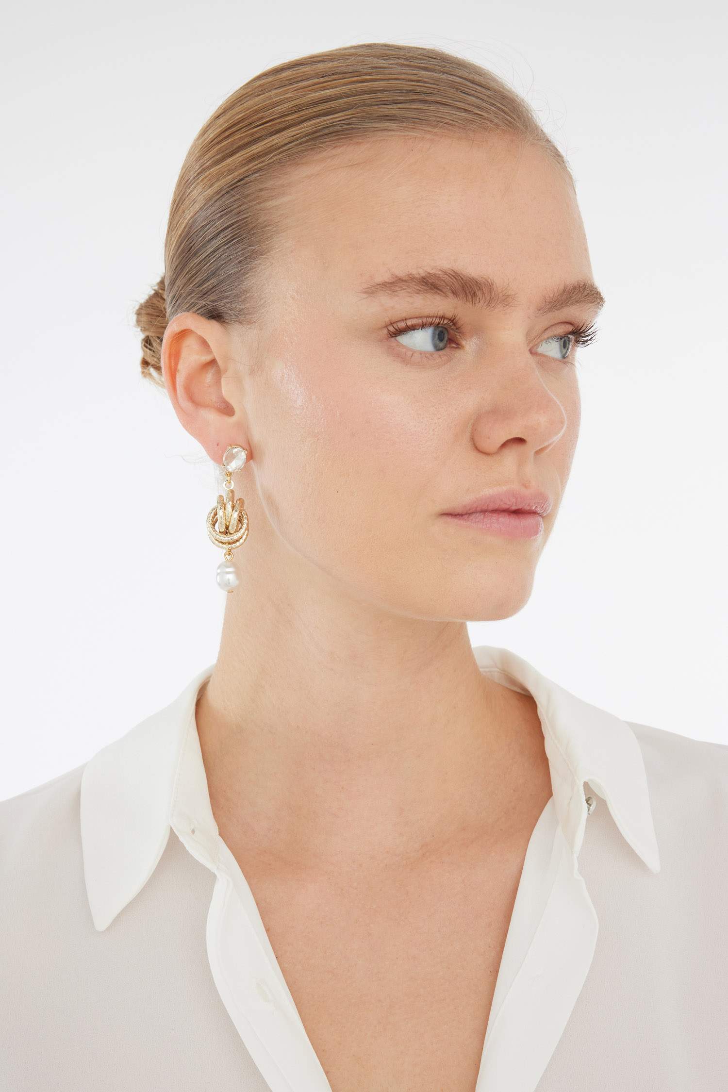 Kadın İncili Küpe